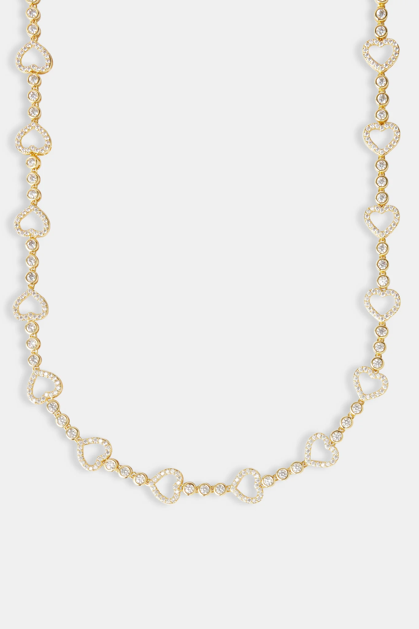 Heart Motif Chain - Gold - Image 2
