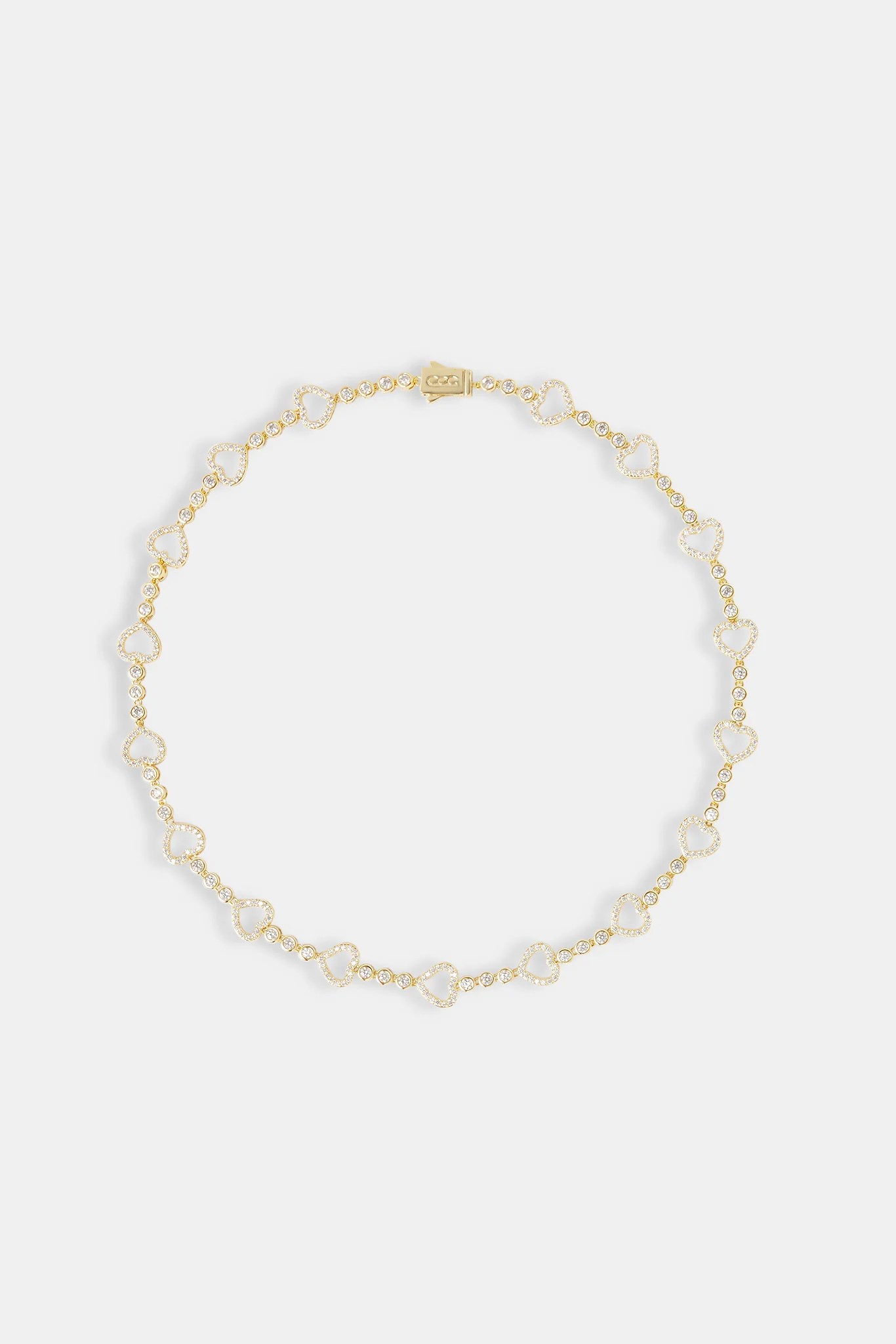 Heart Motif Chain - Gold - Image 4