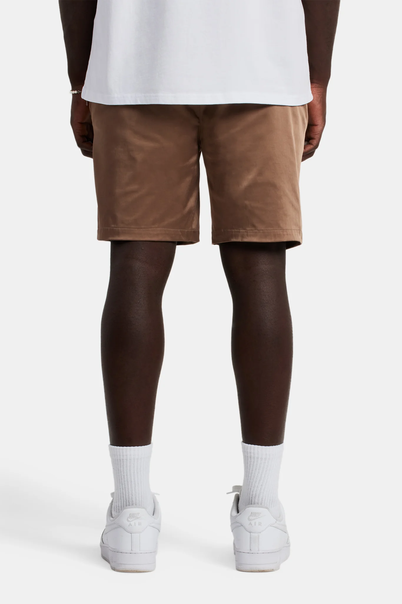 Heavyweight Satin Short - Coffee - Image 4