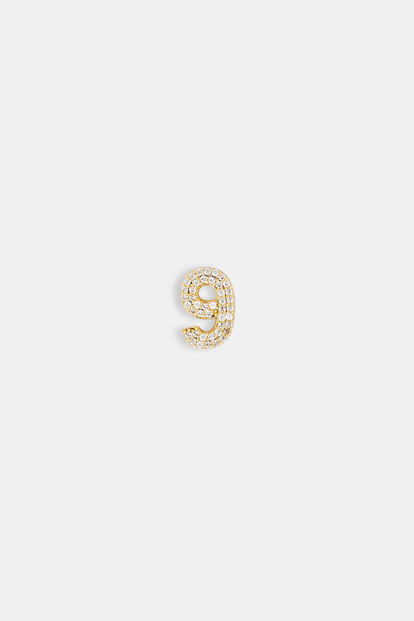 Iced 12mm Number Pendant - Image 10