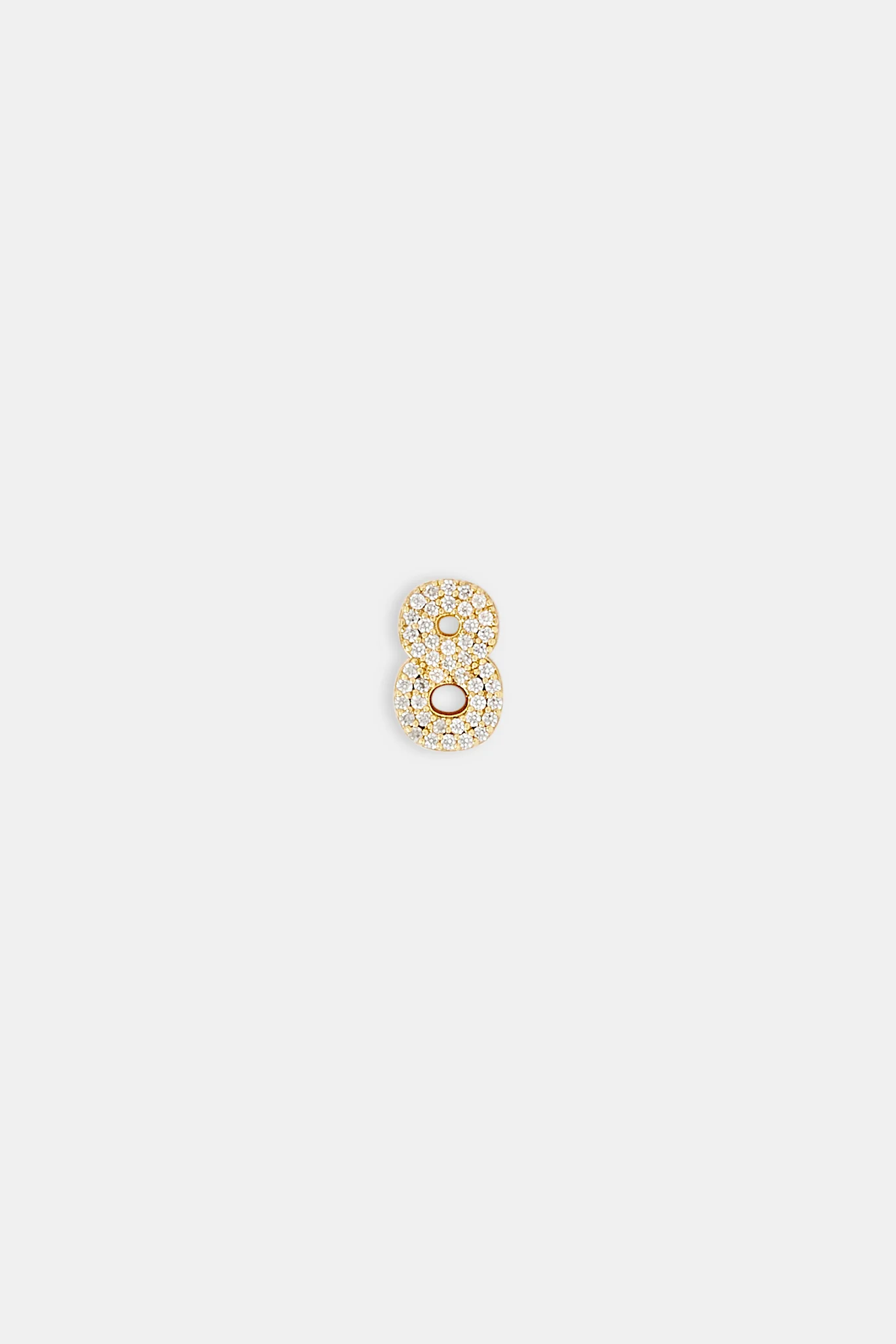 Iced 12mm Number Pendant - Image 9