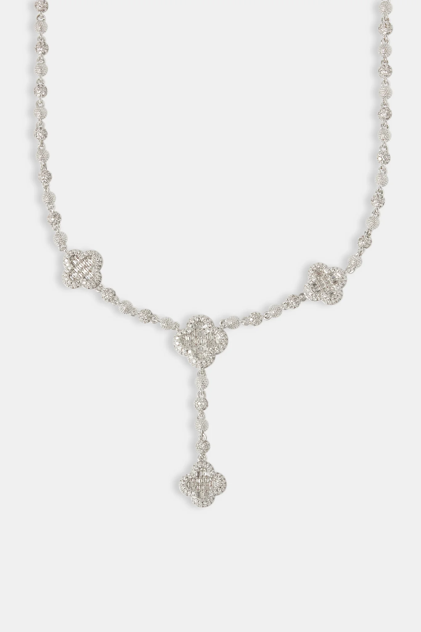 Iced Ball Motif Drop Chain - 4mm - Image 2