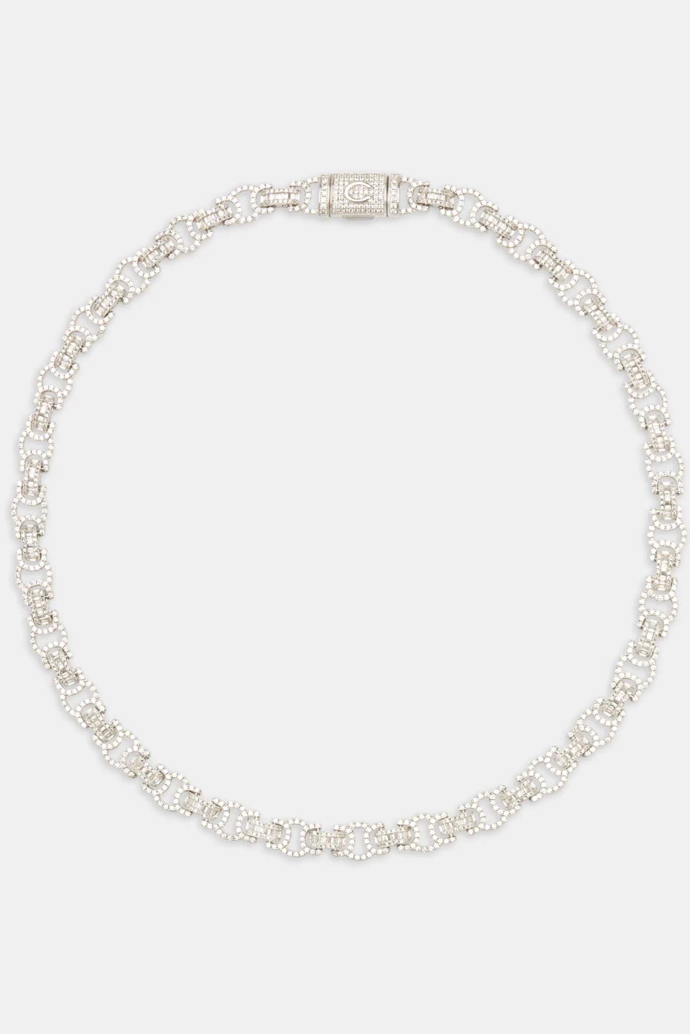 Iced Byzantine Chain - White - Image 4