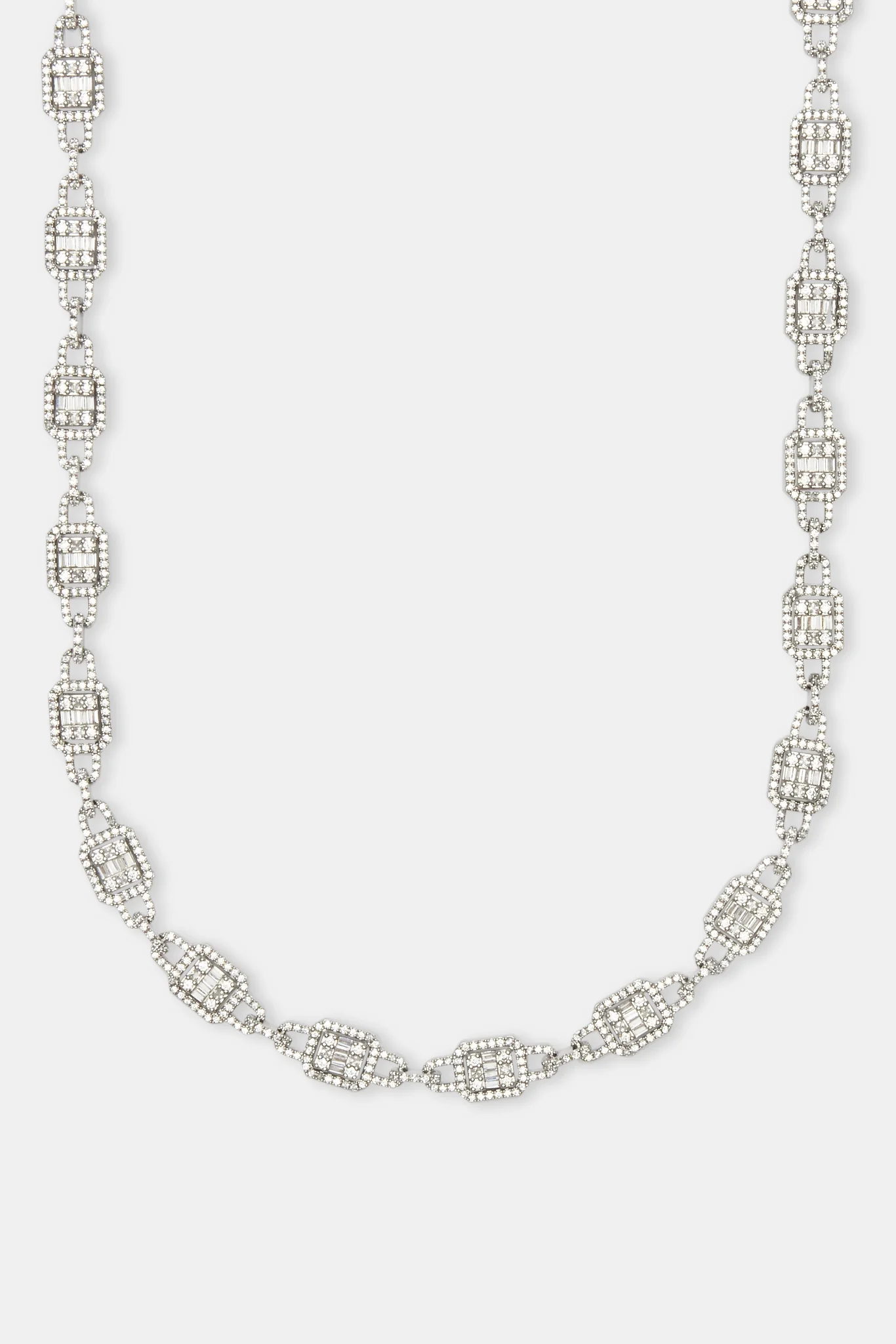Iced Cluster Link Chain - 10mm - Image 2