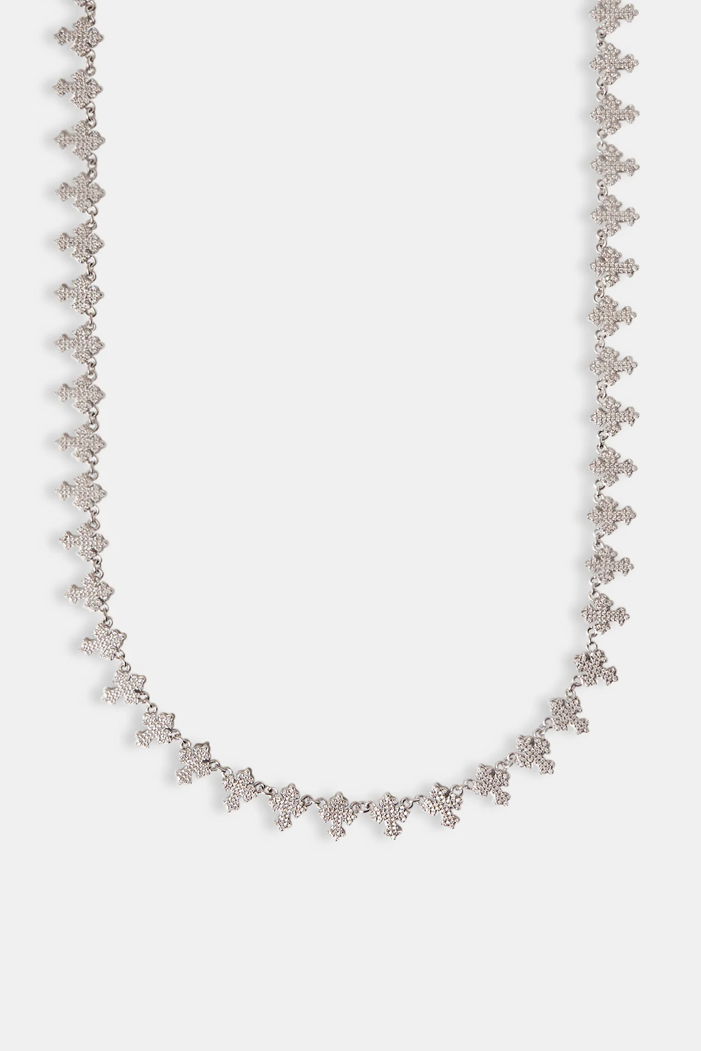 Iced Cross Link Chain - 10mm - Image 2