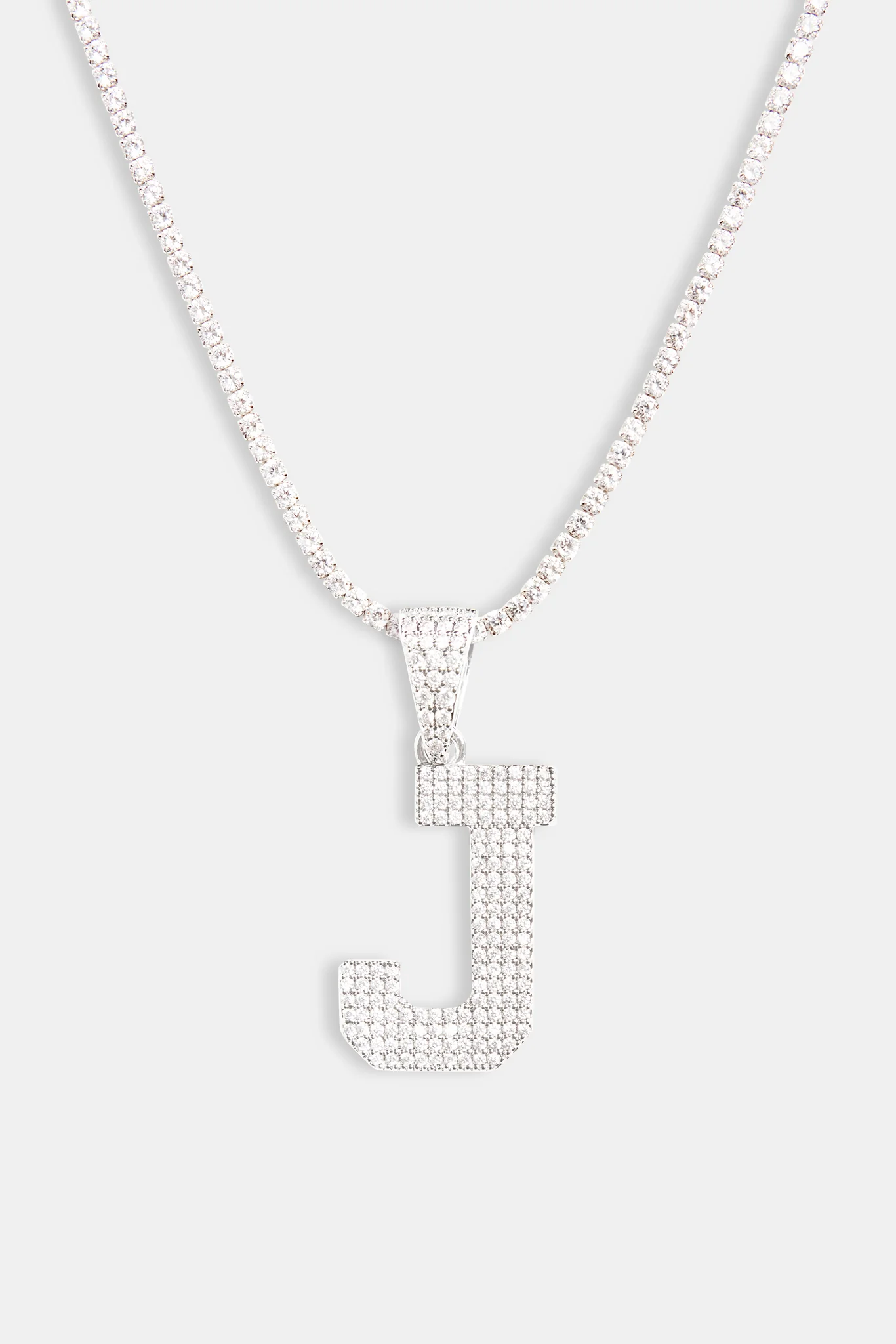 Iced J Pendant - Image 3