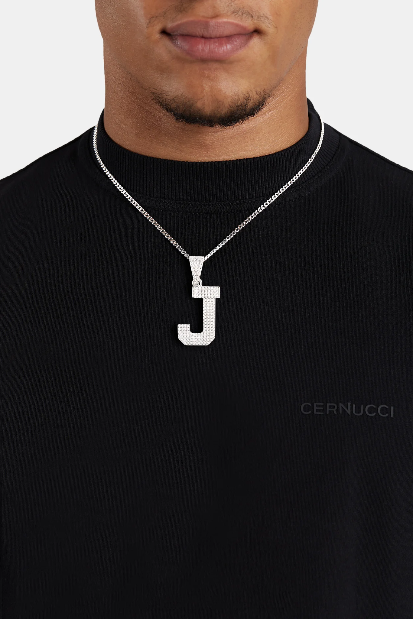 Iced J Pendant - Image 4