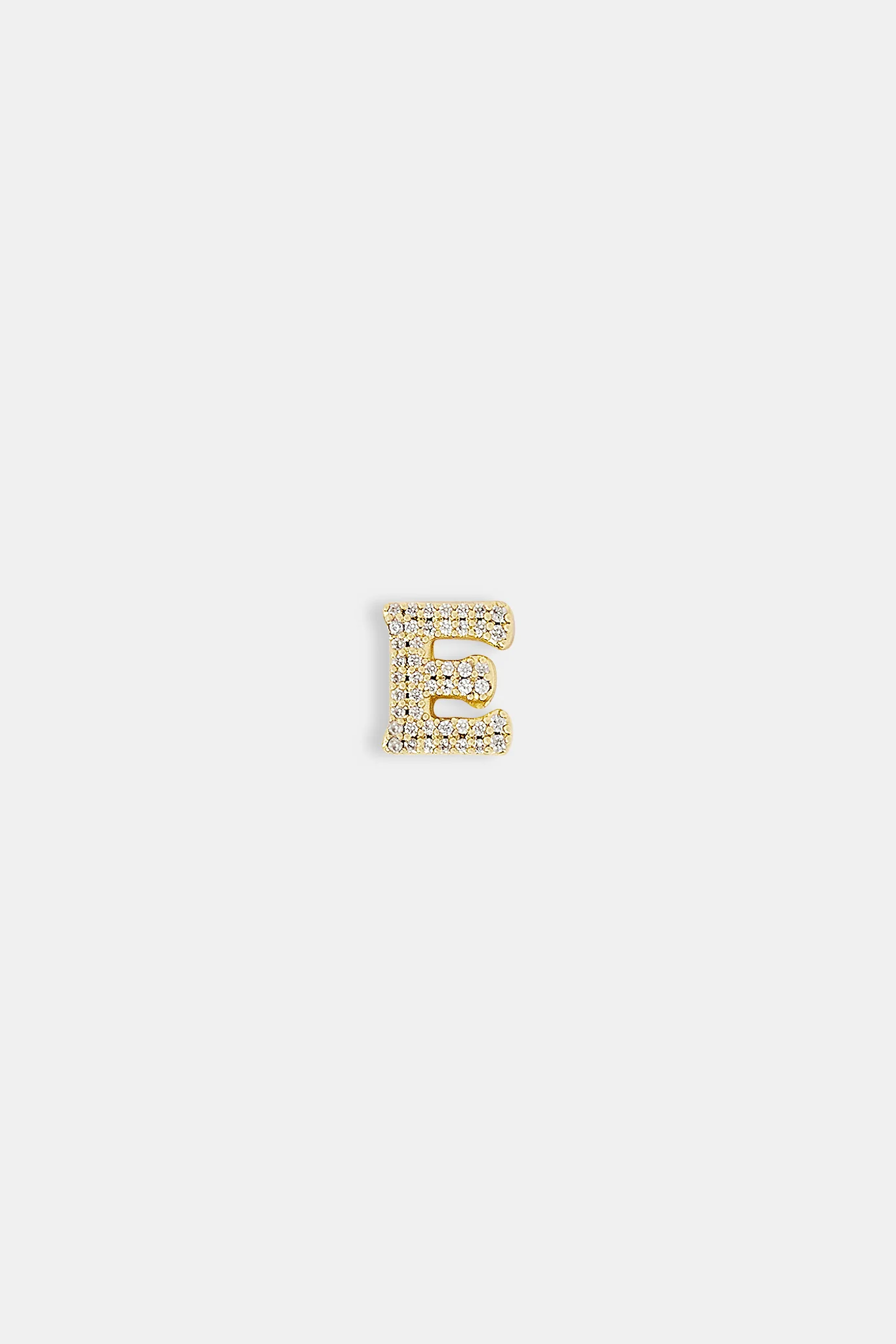 Iced Letter Pendant - 12mm - Image 10