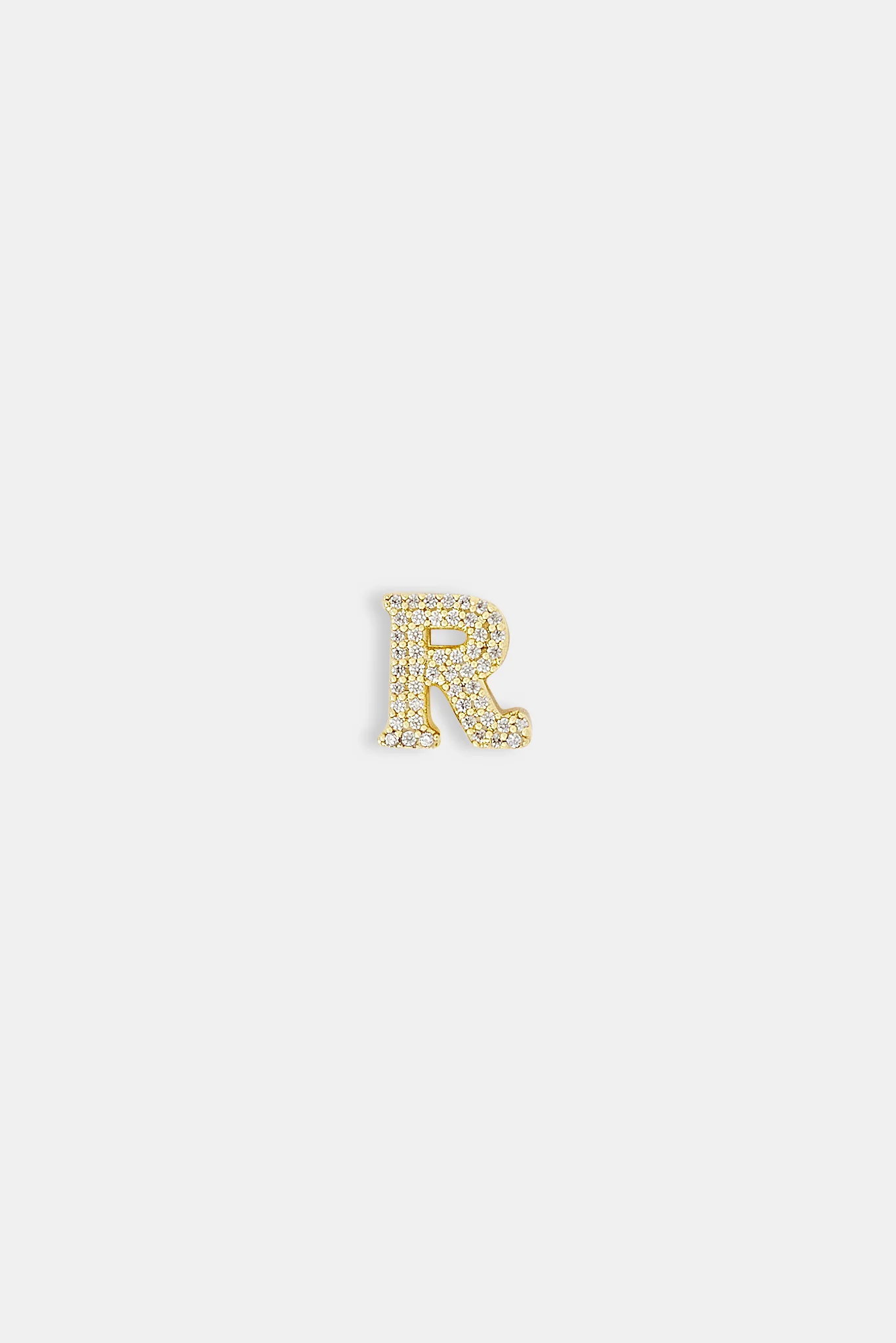 Iced Letter Pendant - 12mm - Image 22