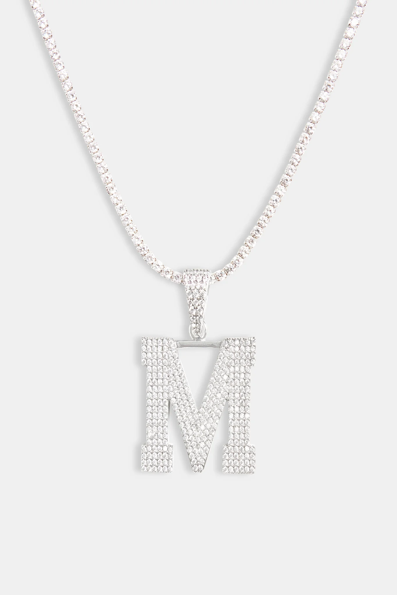 Iced M Pendant - Image 3