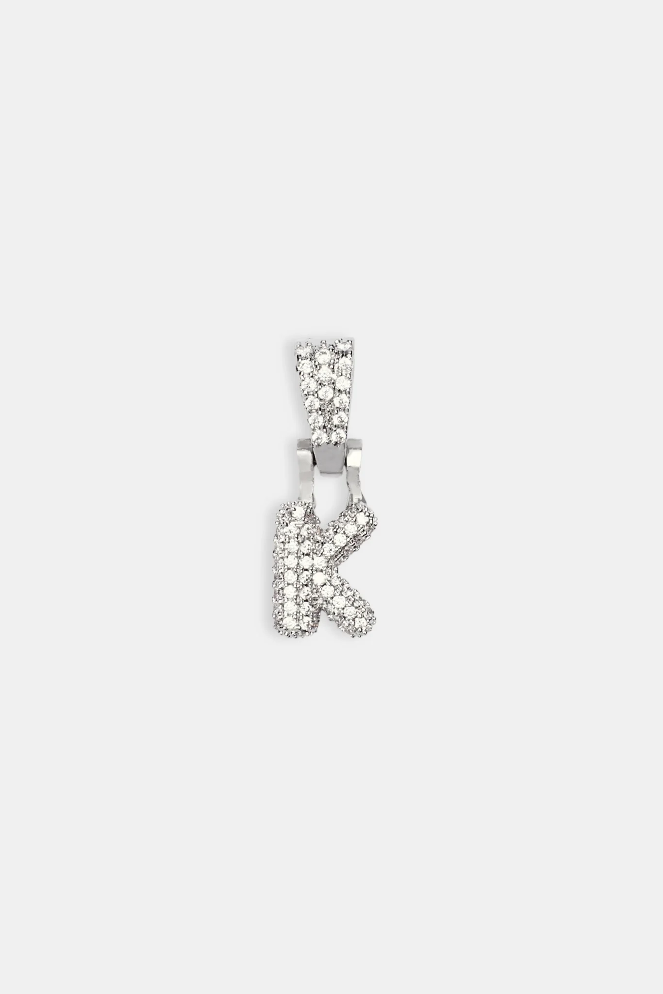 Iced Mini Bubble Pendant - White - Image 11