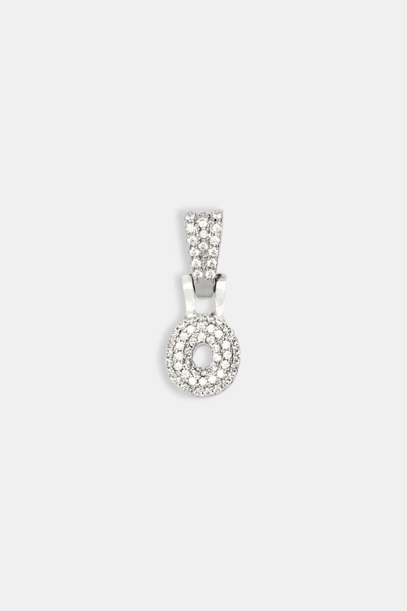 Iced Mini Bubble Pendant - White - Image 15
