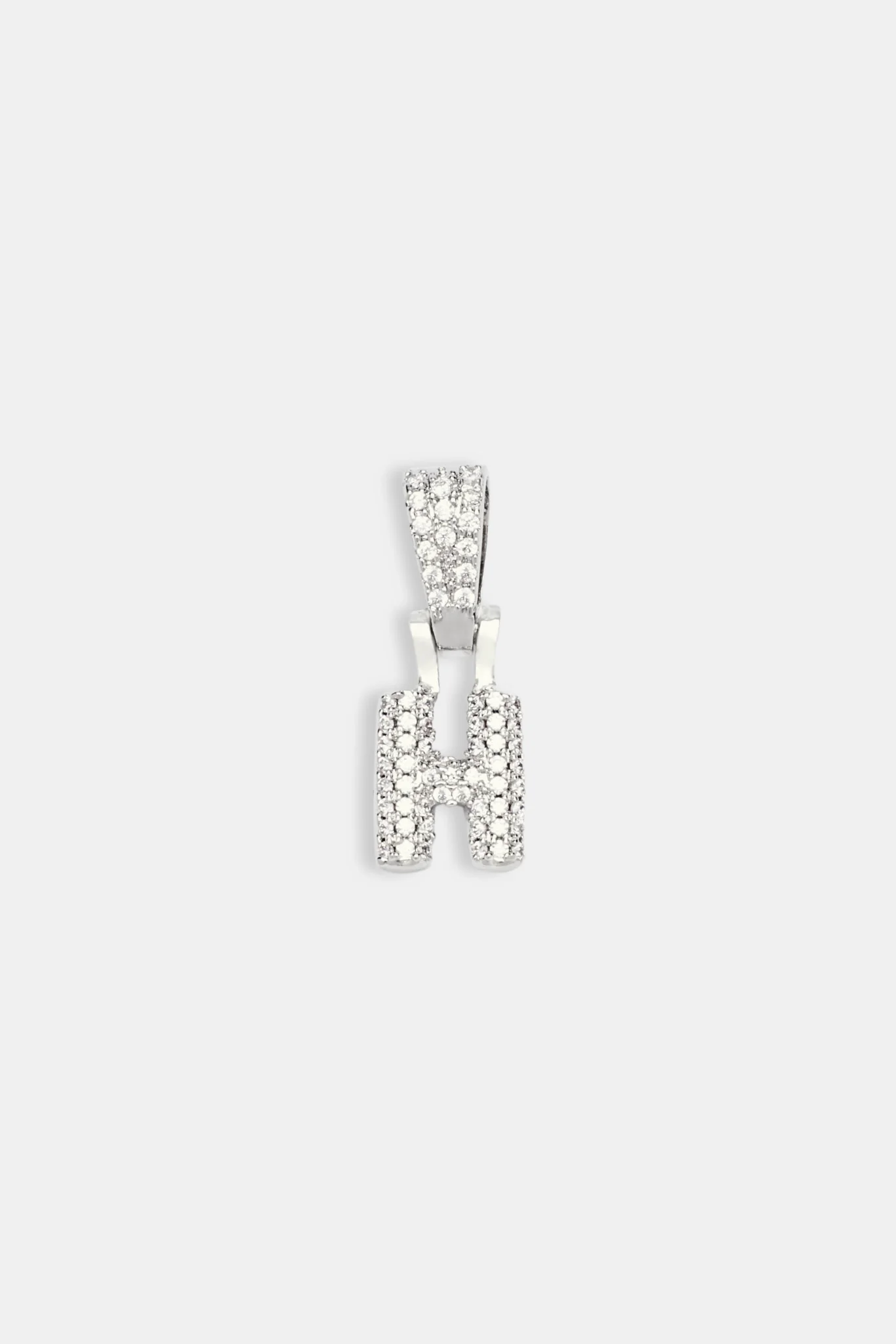 Iced Mini Bubble Pendant - White - Image 8