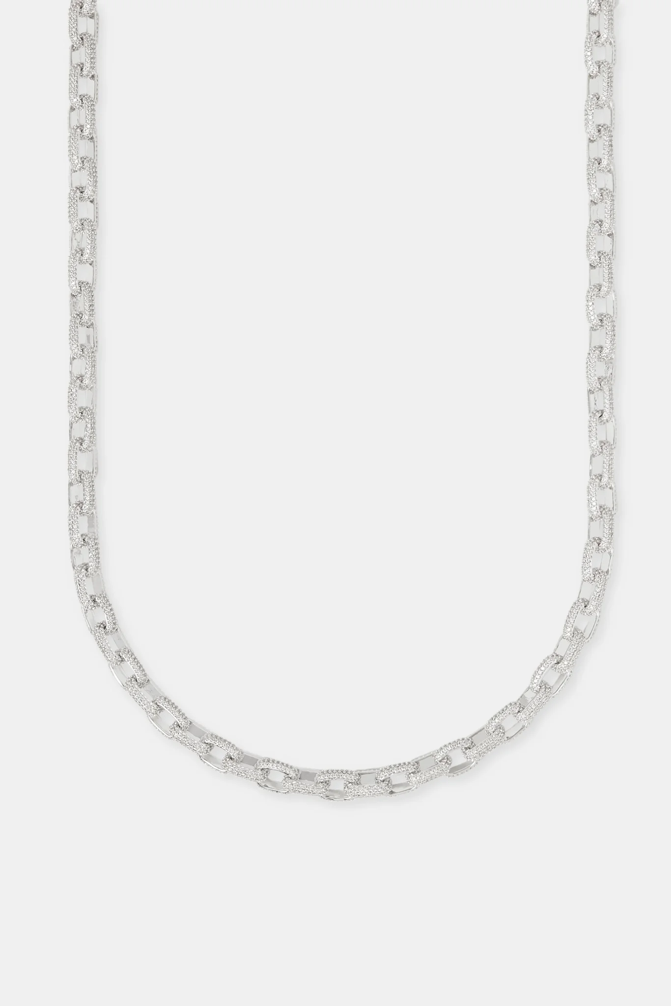 Iced Pave CZ Link Chain - 6mm - Image 2
