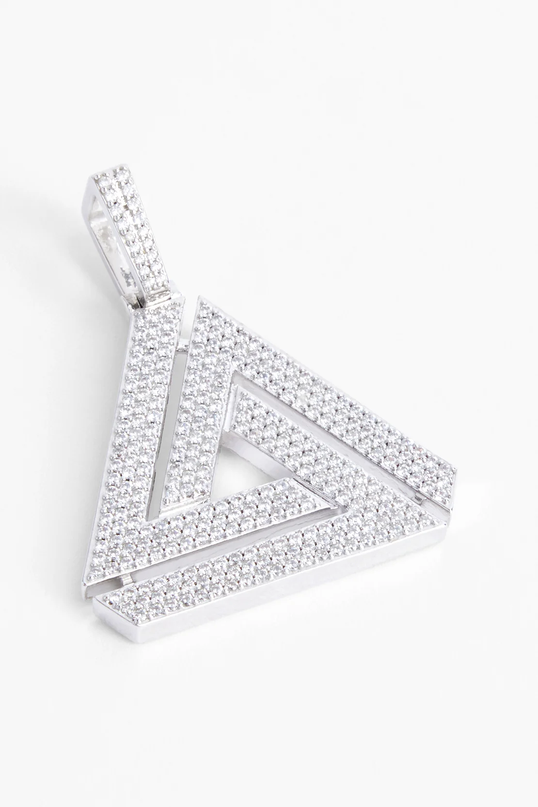 Iced Penrose Triangle Pendant - Image 2
