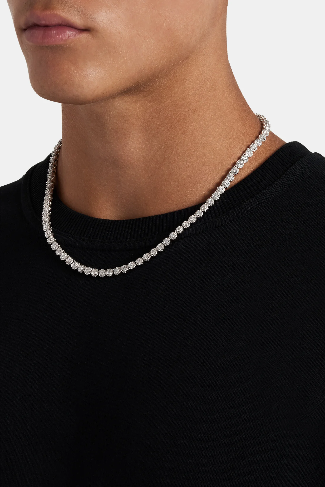 Iced Round Connecting Chain - 5mm - Image 3