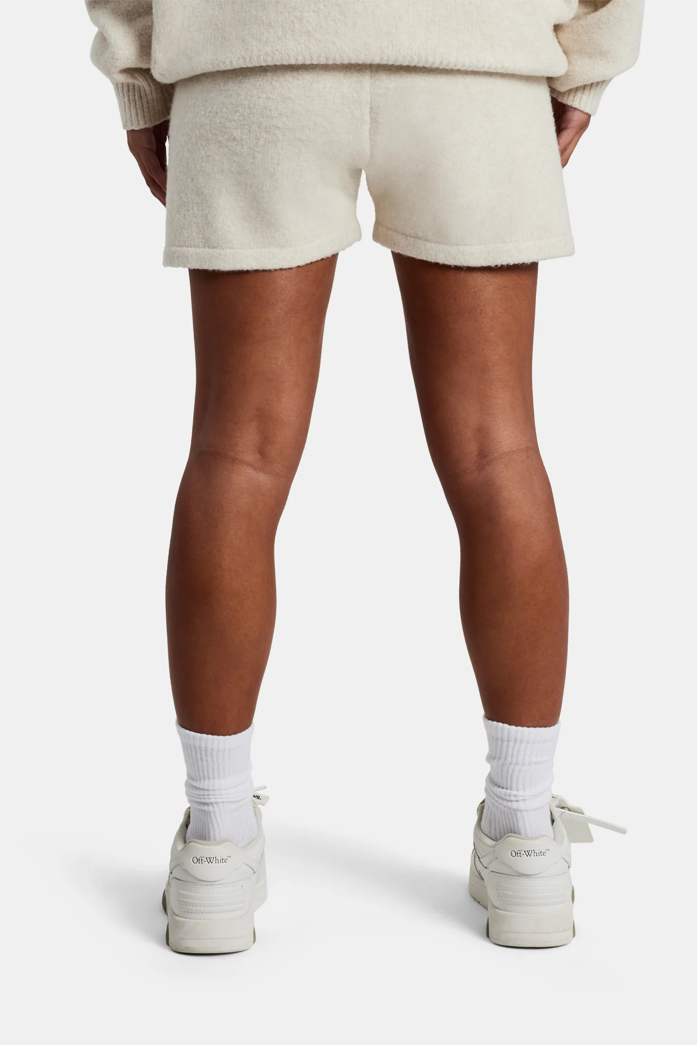 Knitted Short - Oatmeal - Image 4