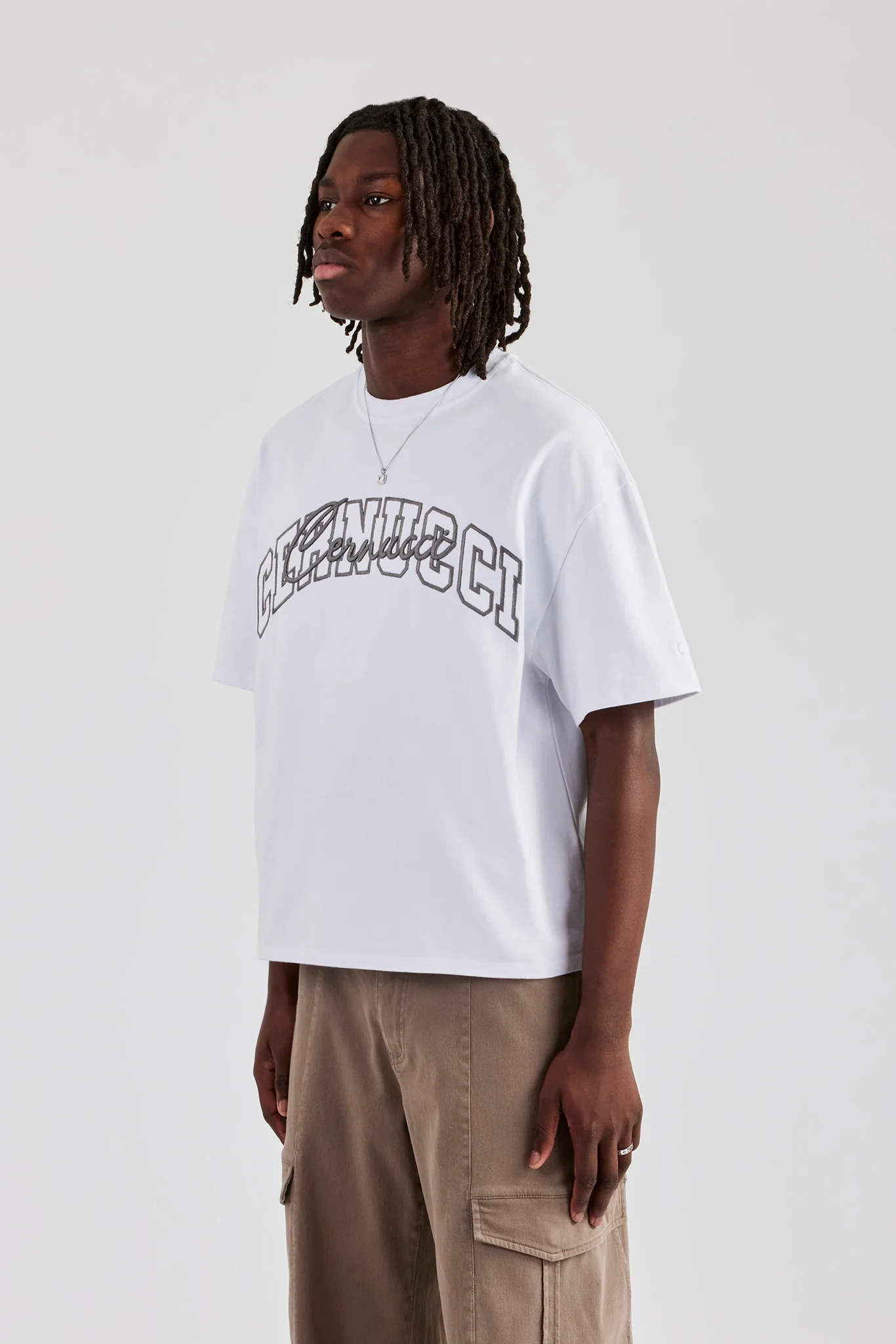 Boxy Layered Logo T-Shirt - Image 3