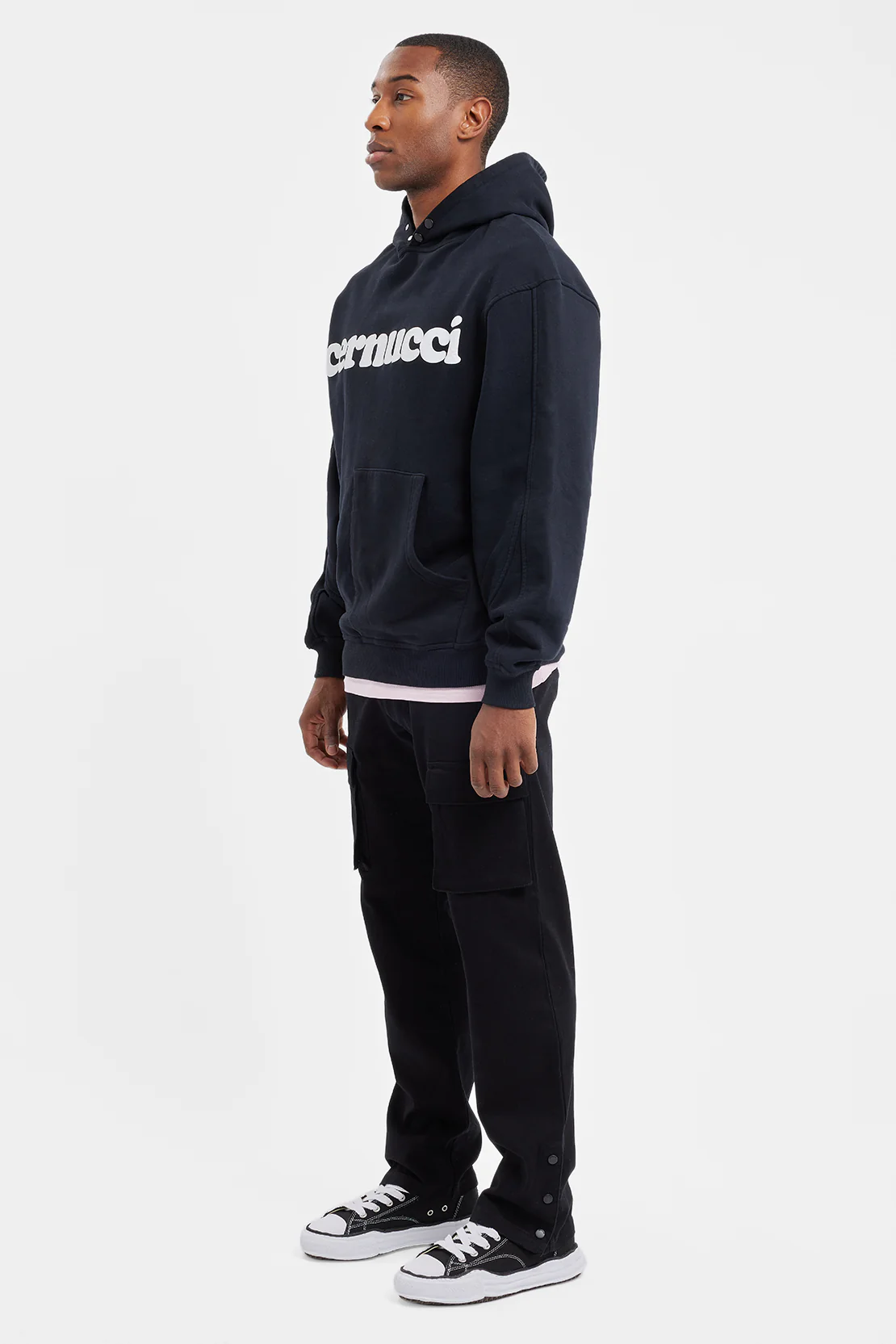 Life is Good Cherub Hoodie - Black - Image 3