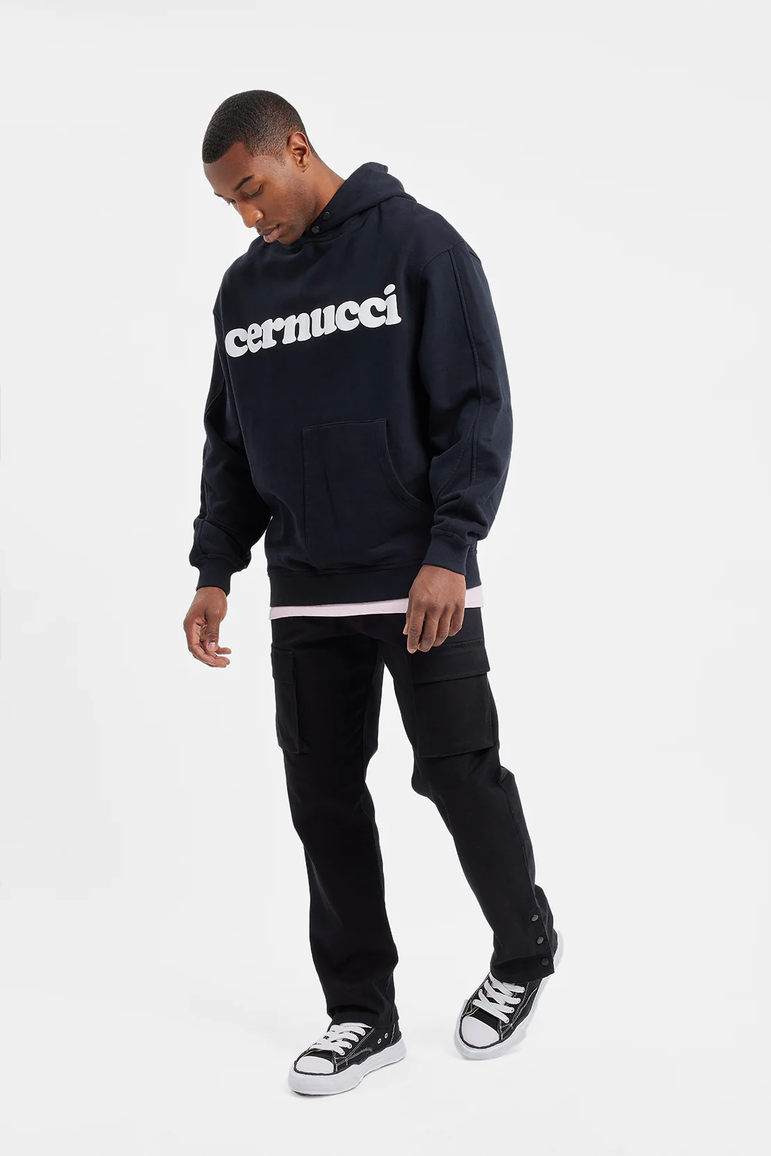 Life is Good Cherub Hoodie - Black - Image 5