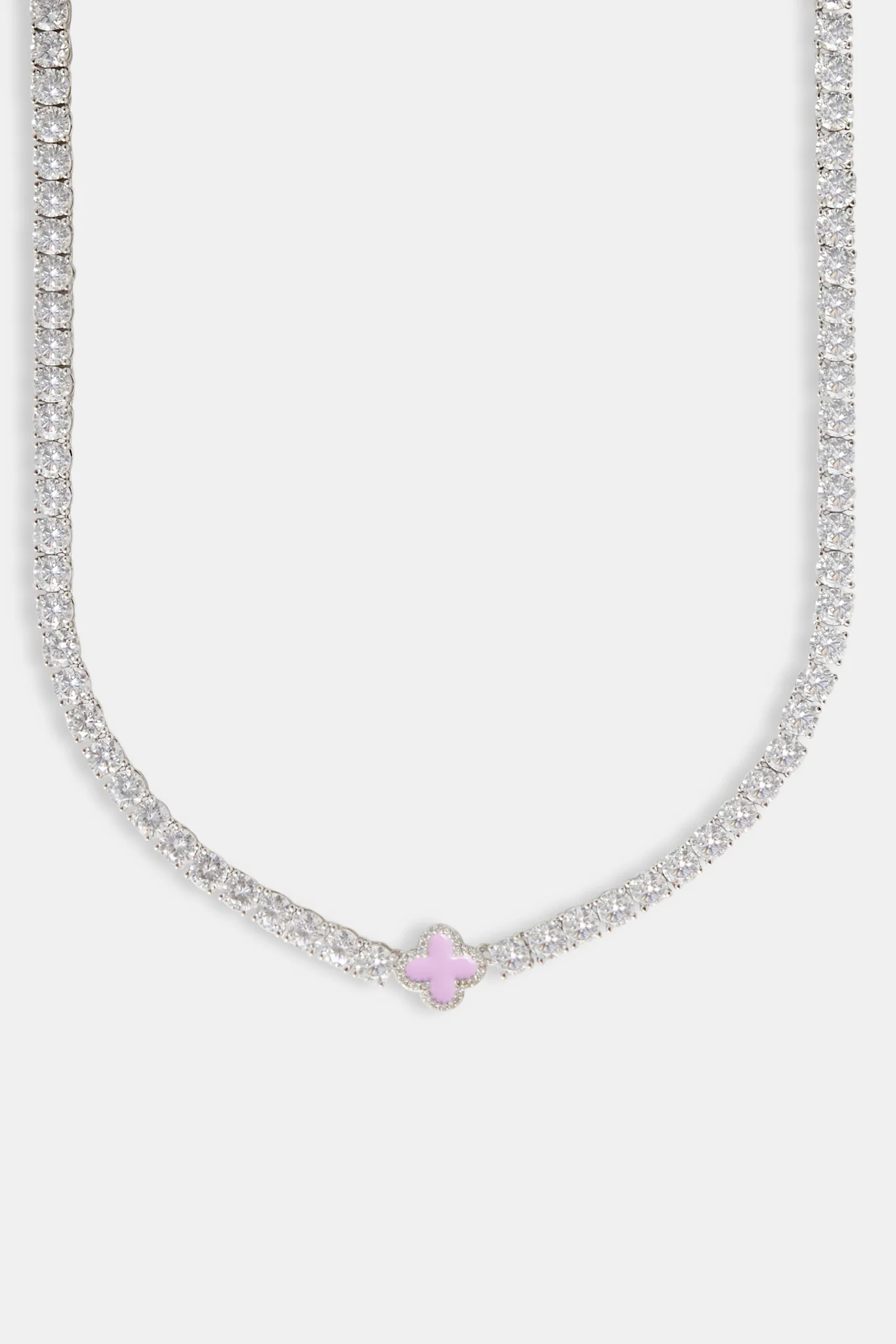 Lilac Motif Tennis Chain - Image 2
