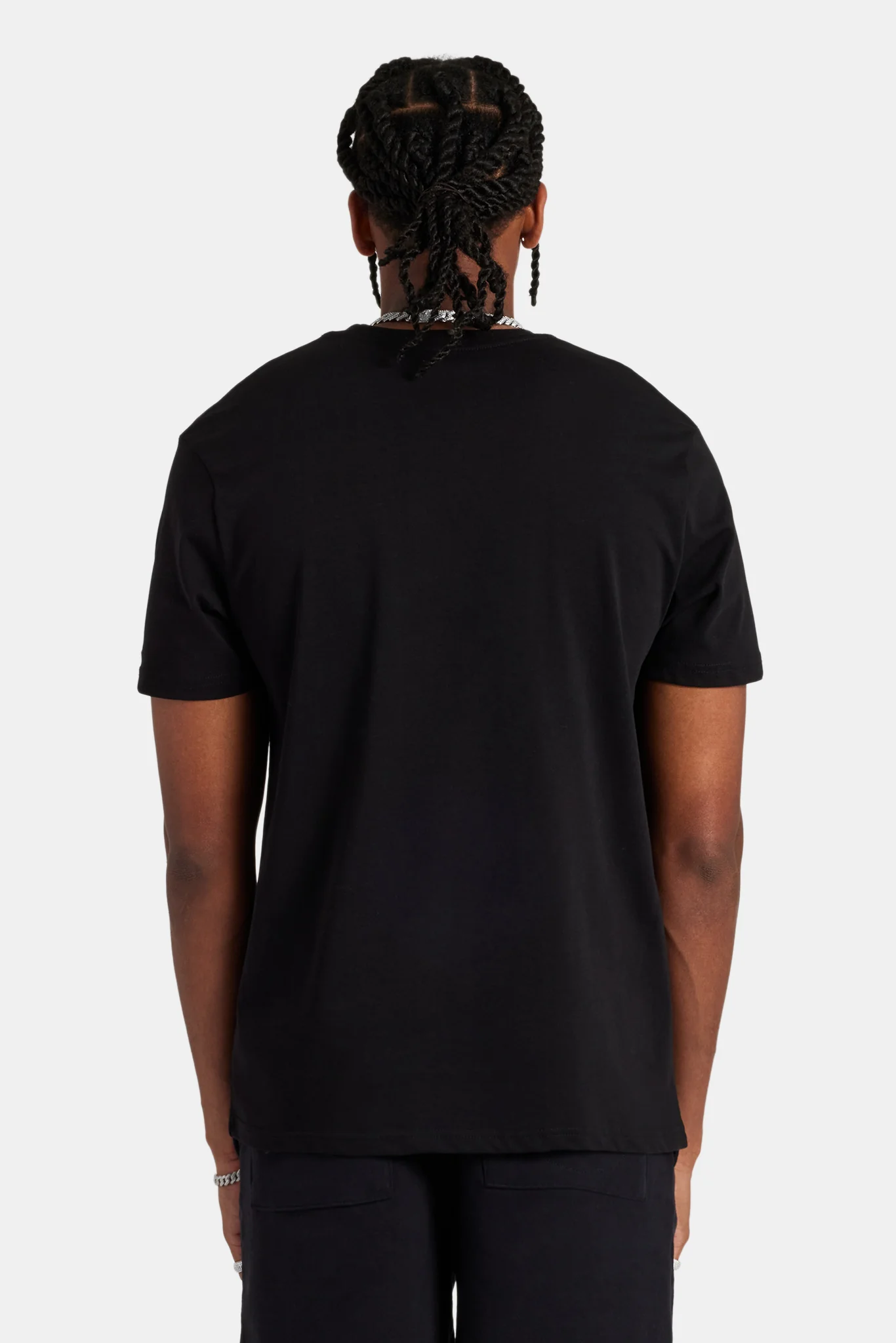 Logo Embroidered T-Shirt - Black - Image 3