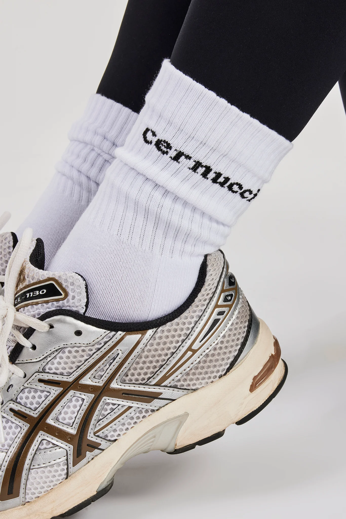 Logo Socks - White - Image 2