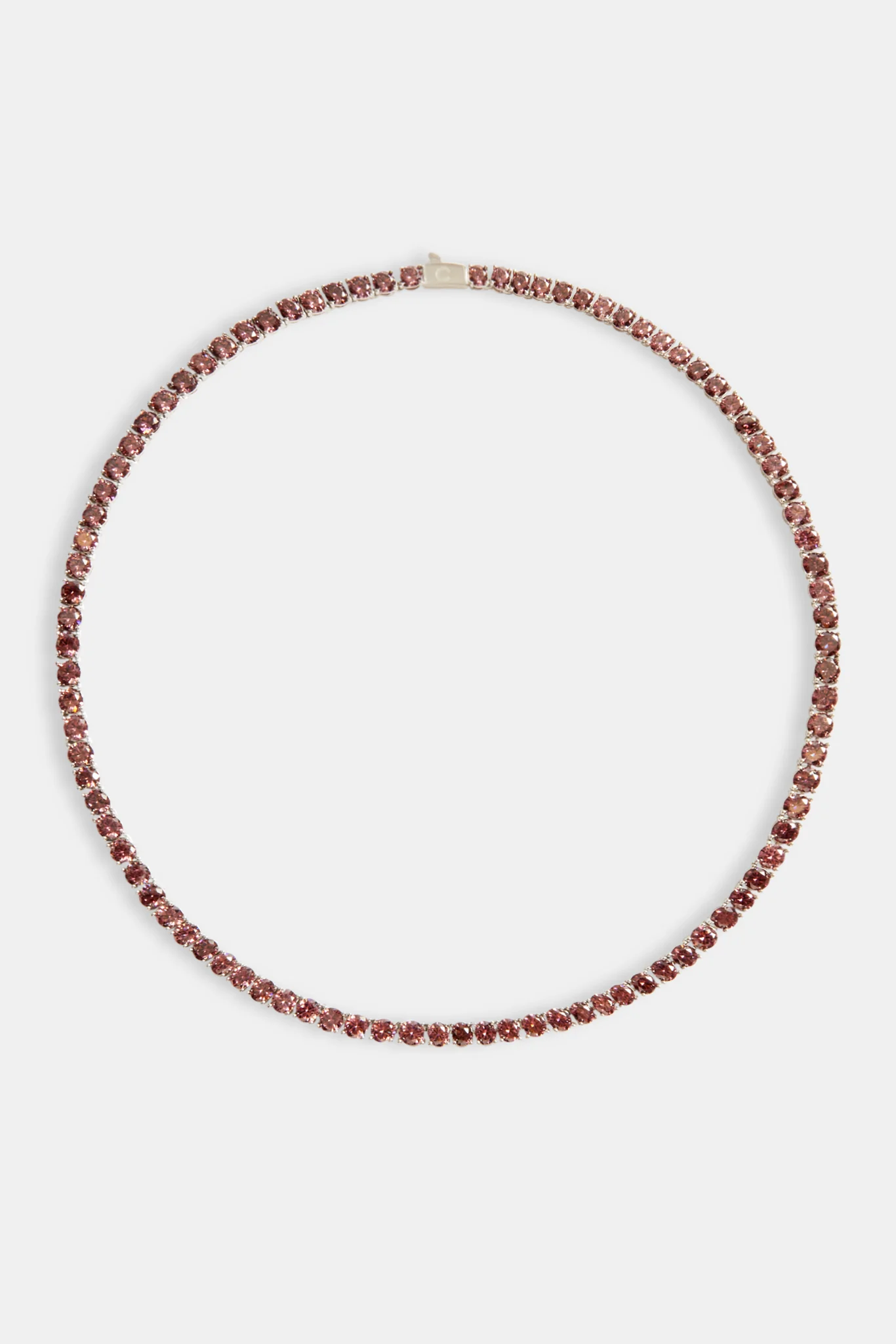 5mm Tennis Chain - Dusky Pink - Image 3