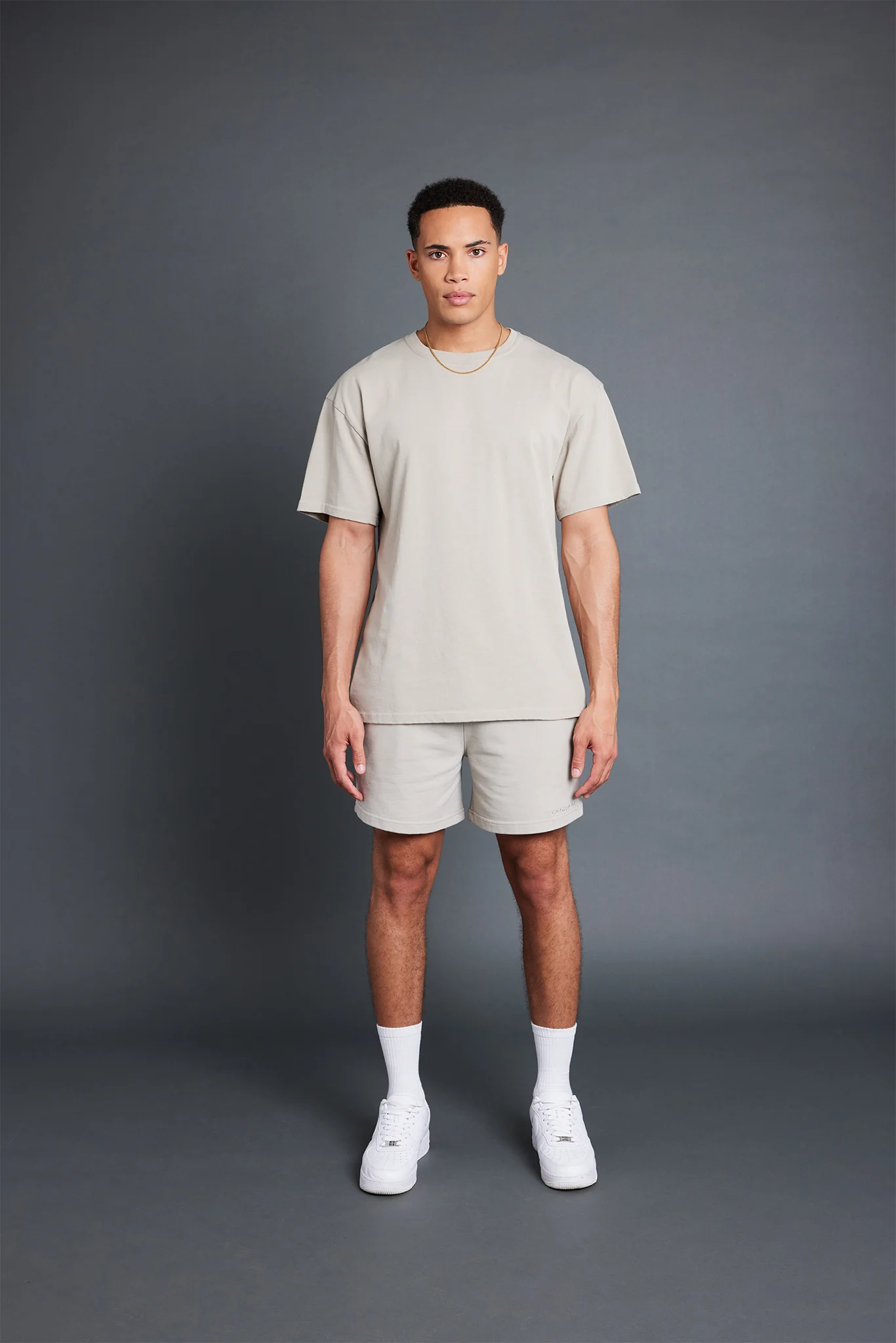 Oversized T-Shirt - Stone - Image 3
