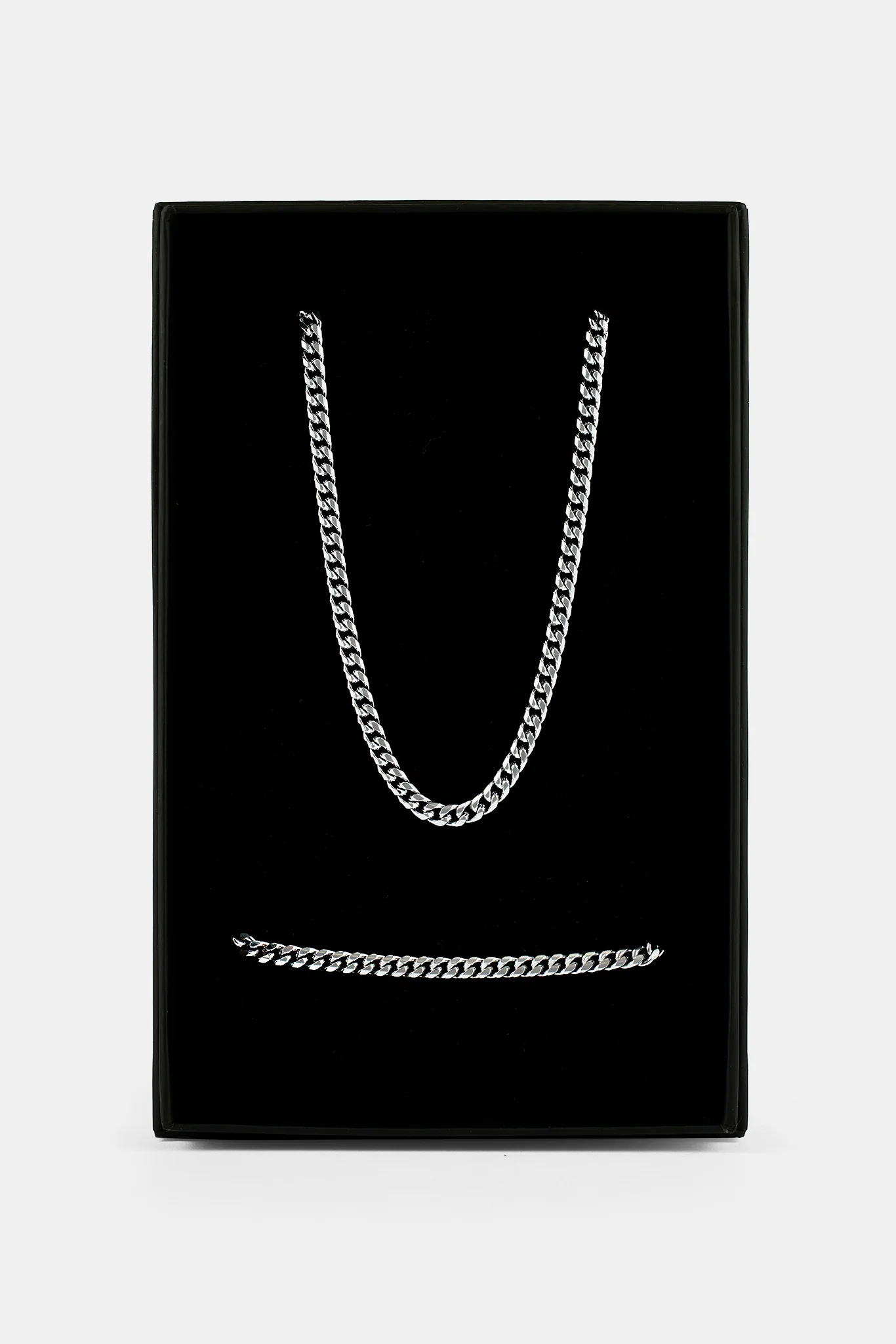 Miami Cuban Chain & Bracelet - 5mm - Image 4