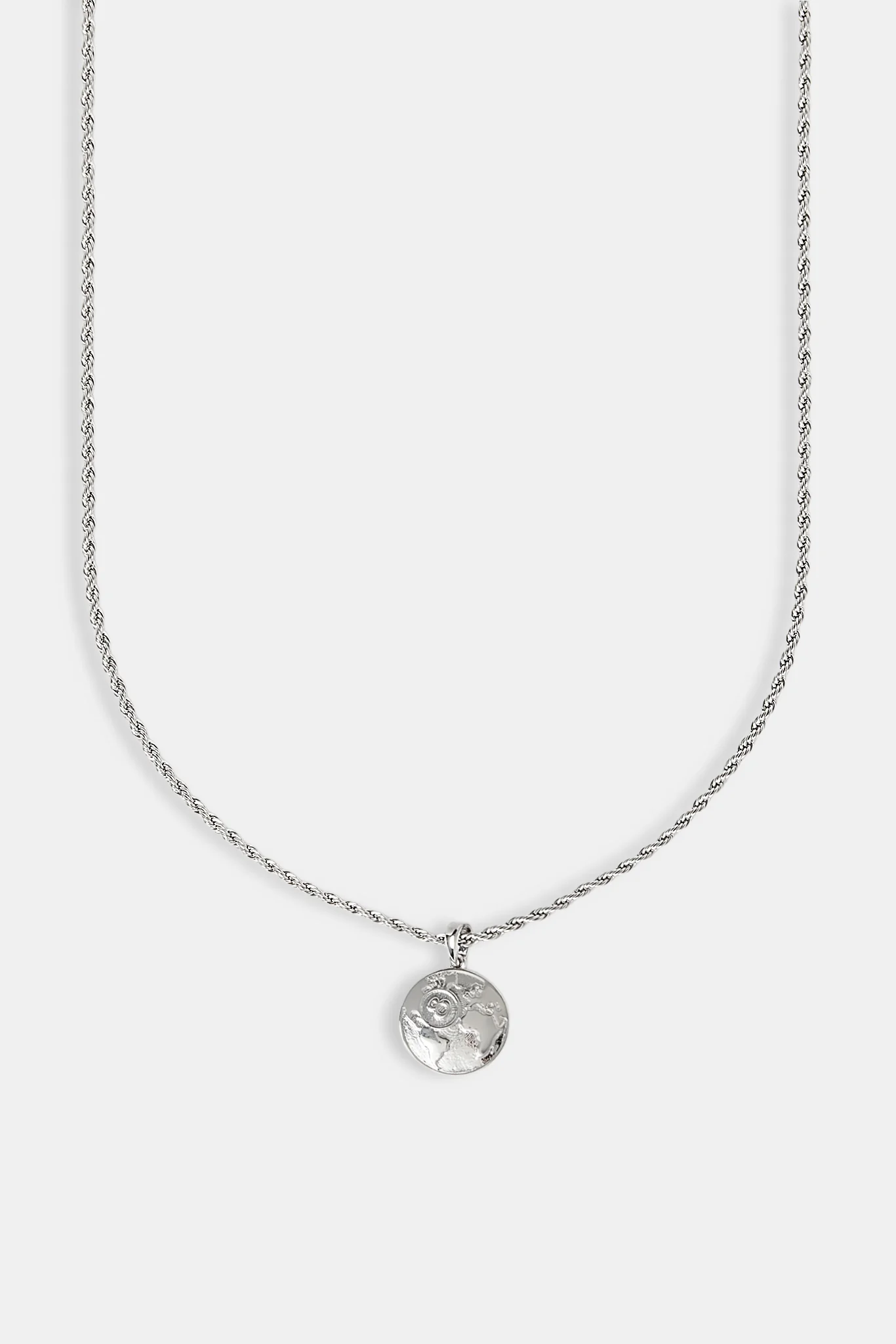 Micro 8 Ball Globe Pendant Necklace - 15mm - Image 2