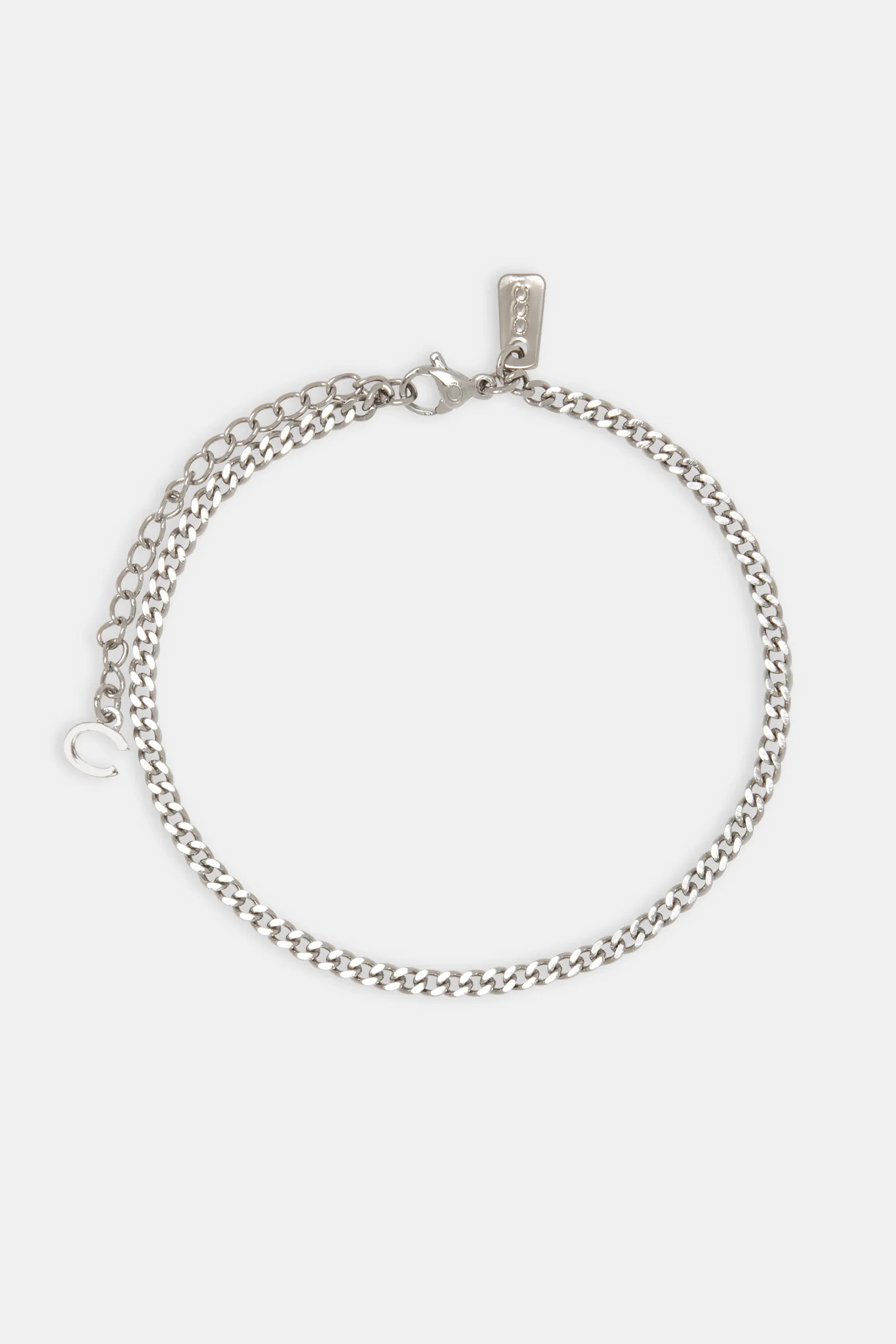 Micro Cuban Anklet - 3mm - Image 2