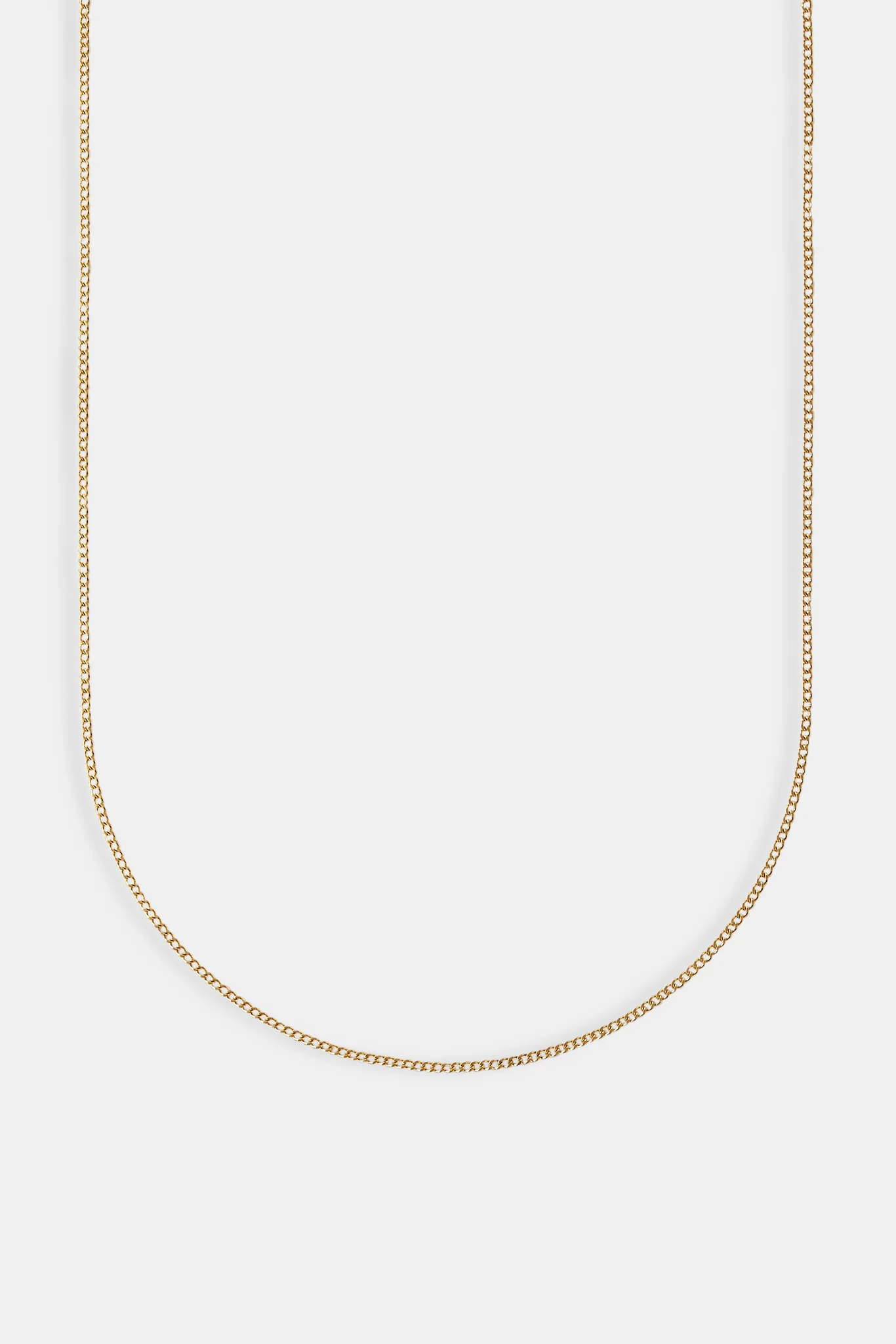 Micro Cuban Chain - 1.5mm - Gold - Image 2