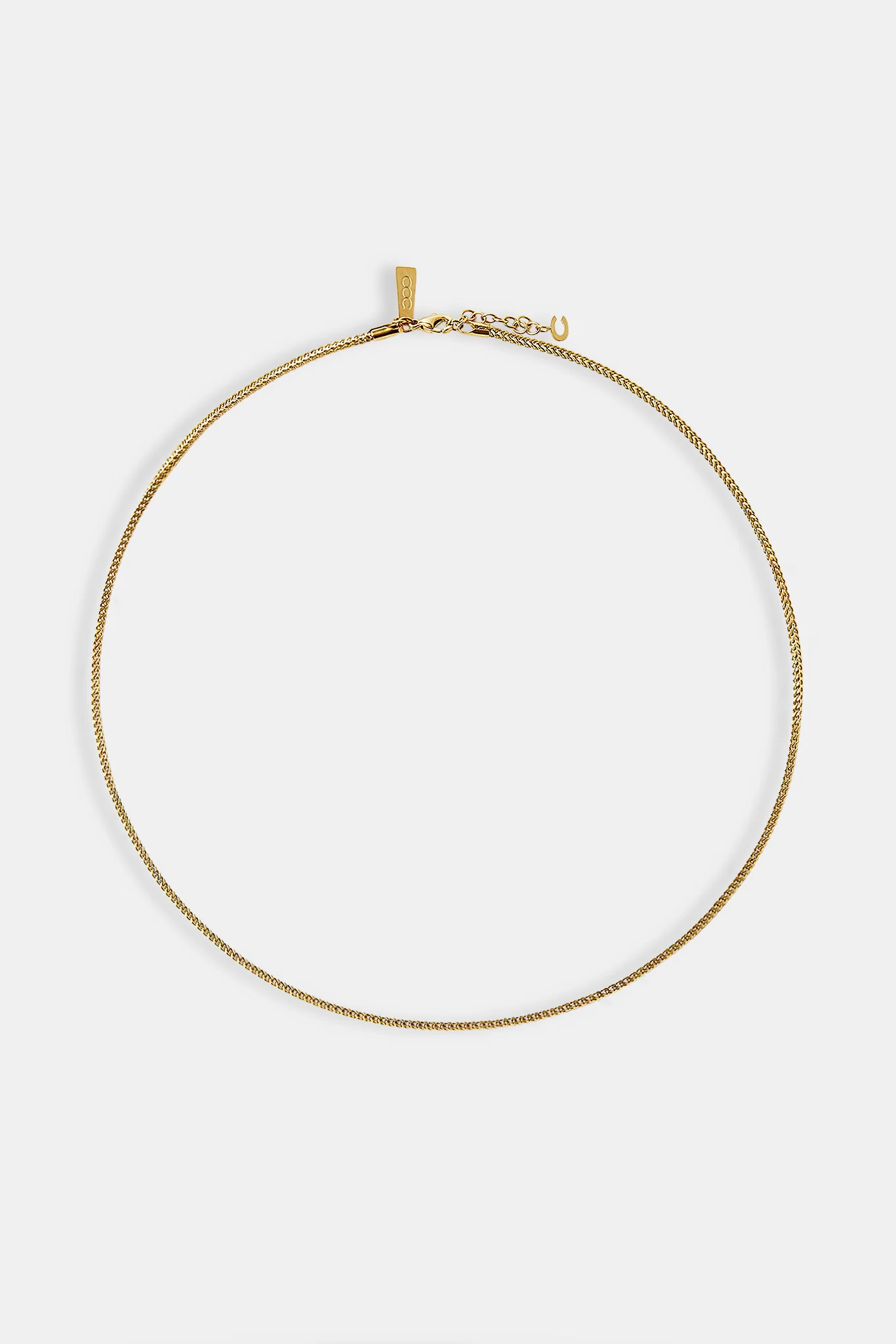 Micro Franco Chain - 1.5mm - Gold - Image 3