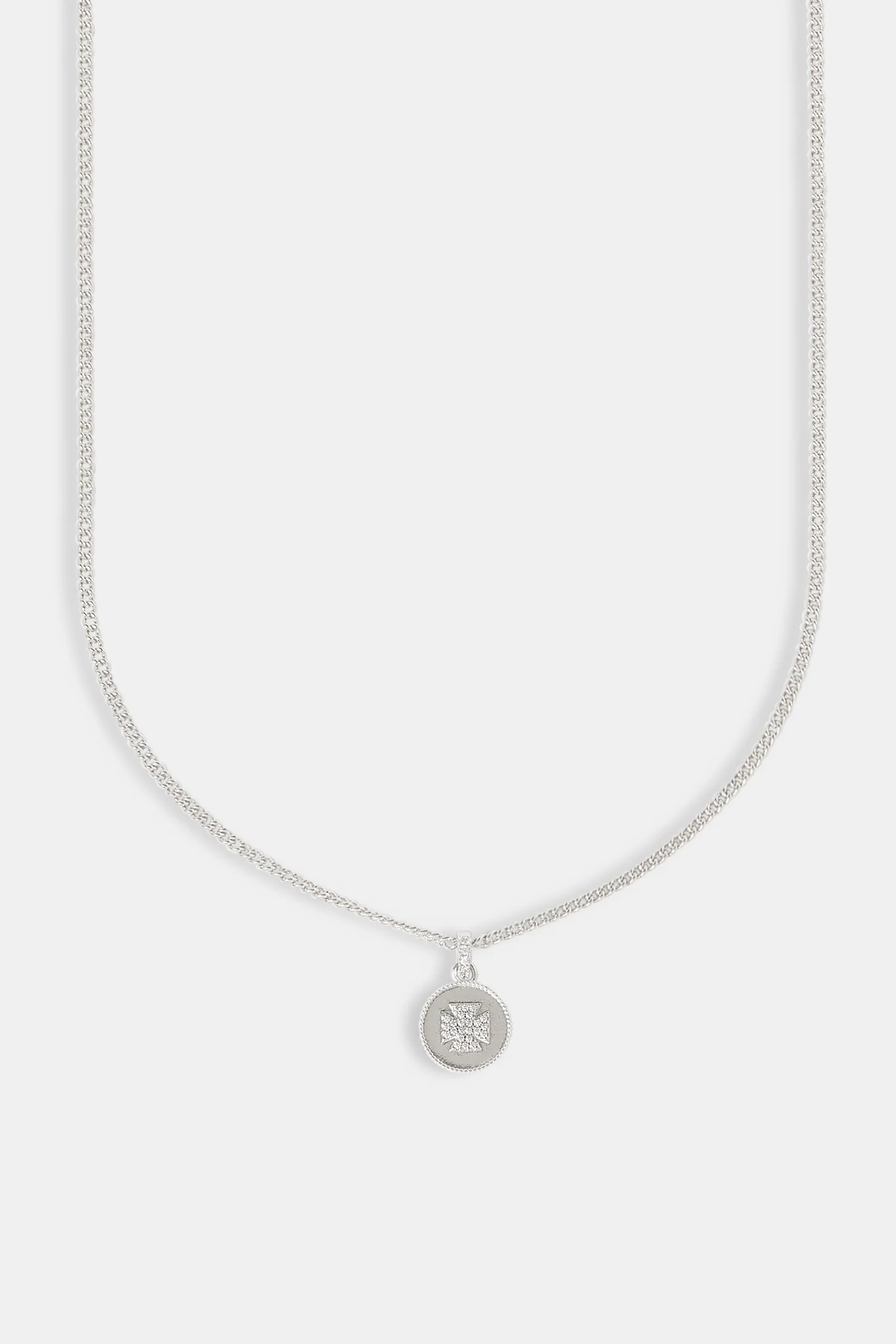 Micro Iced Motif Necklace - 12mm - Image 2