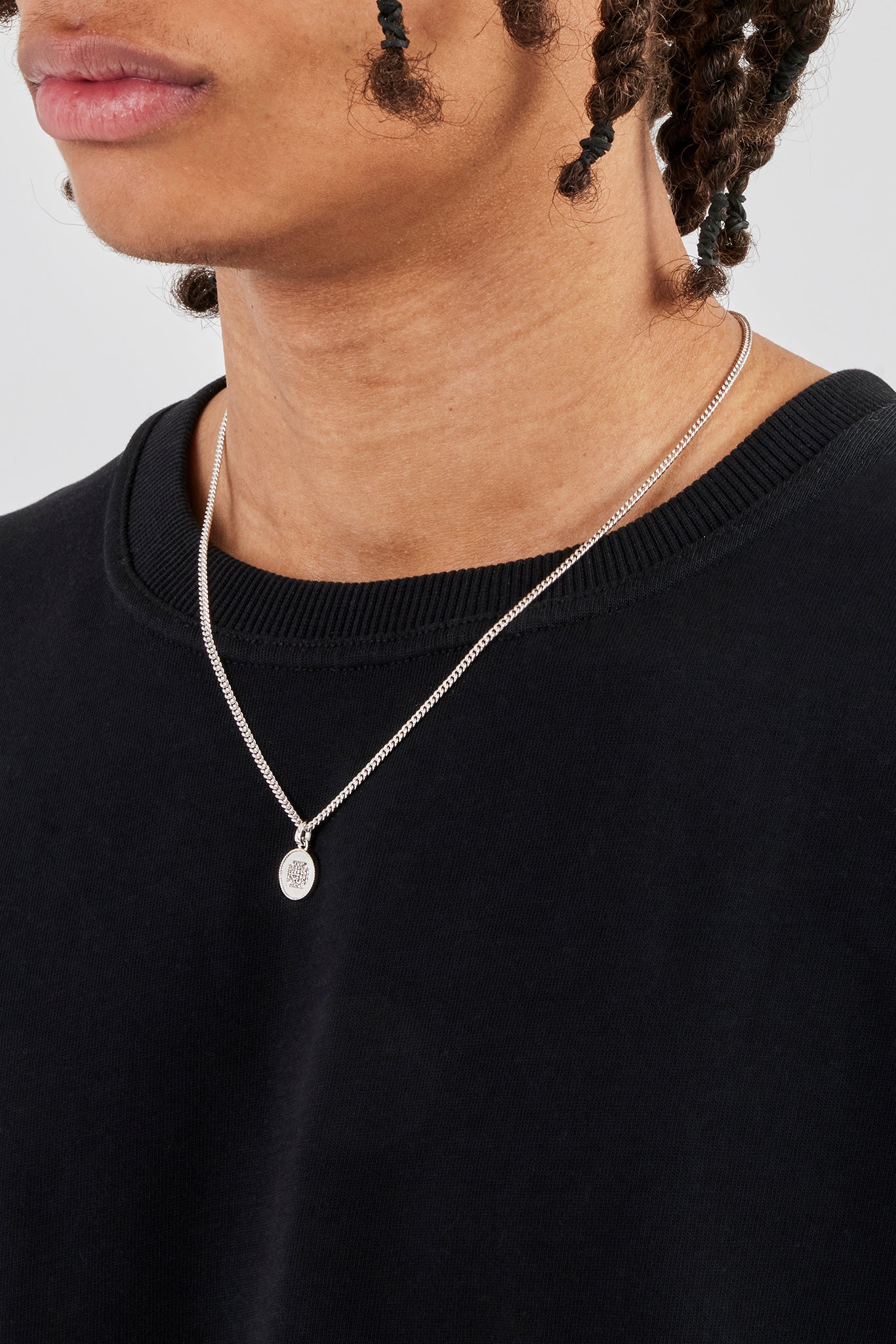 Micro Iced Motif Necklace - 12mm - Image 3