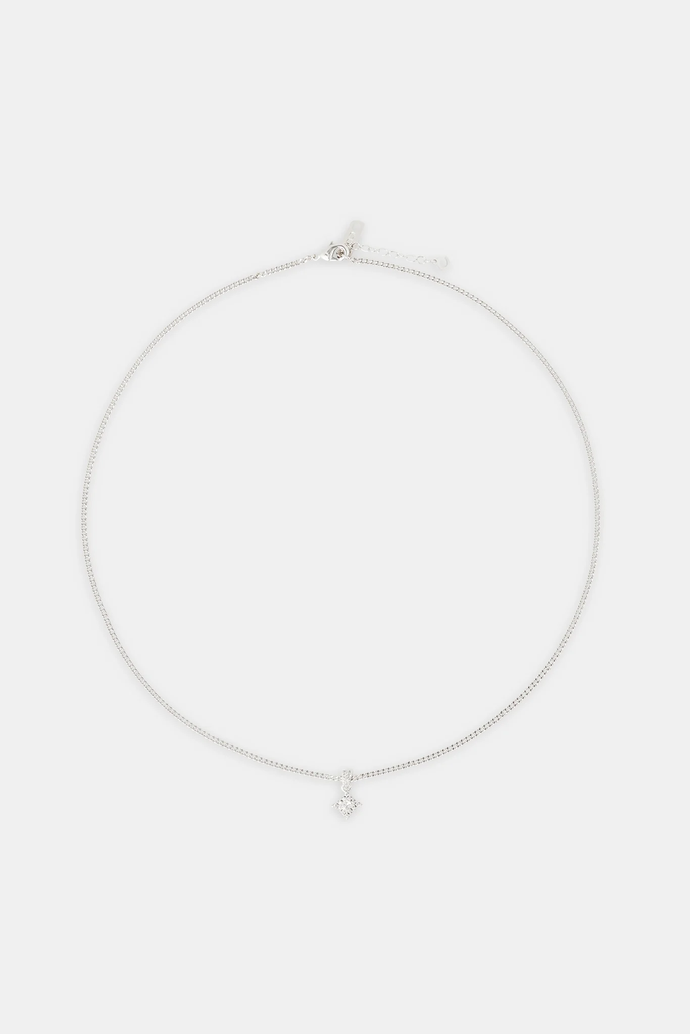 Micro Iced Star Motif Necklace - 10mm - Image 4
