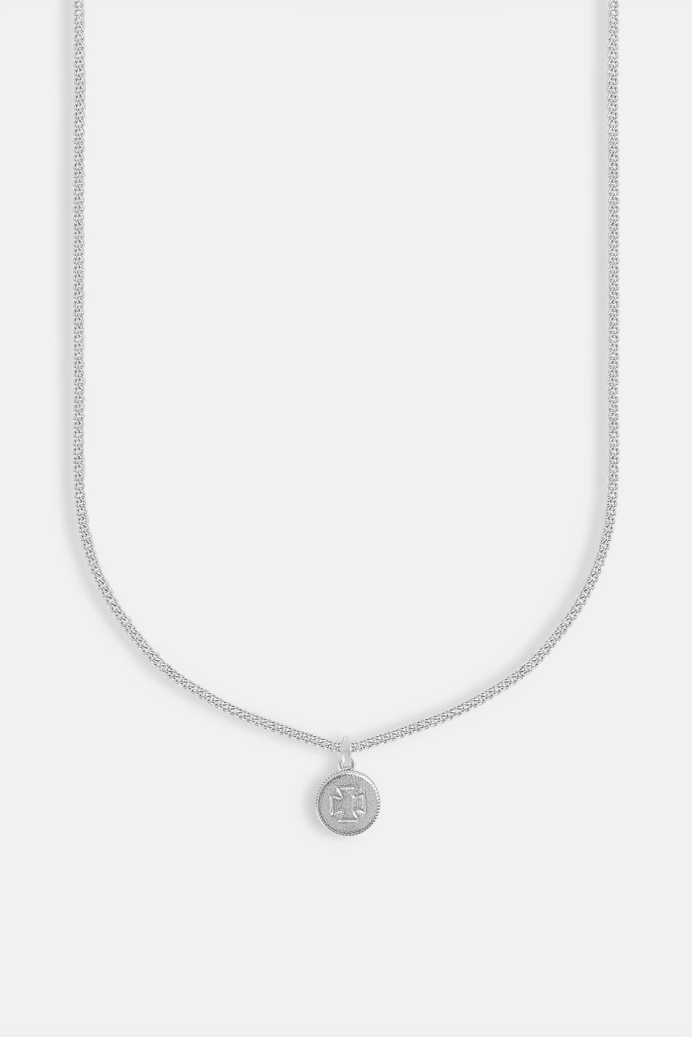 Micro Polished Motif Necklace - 12mm - Image 2