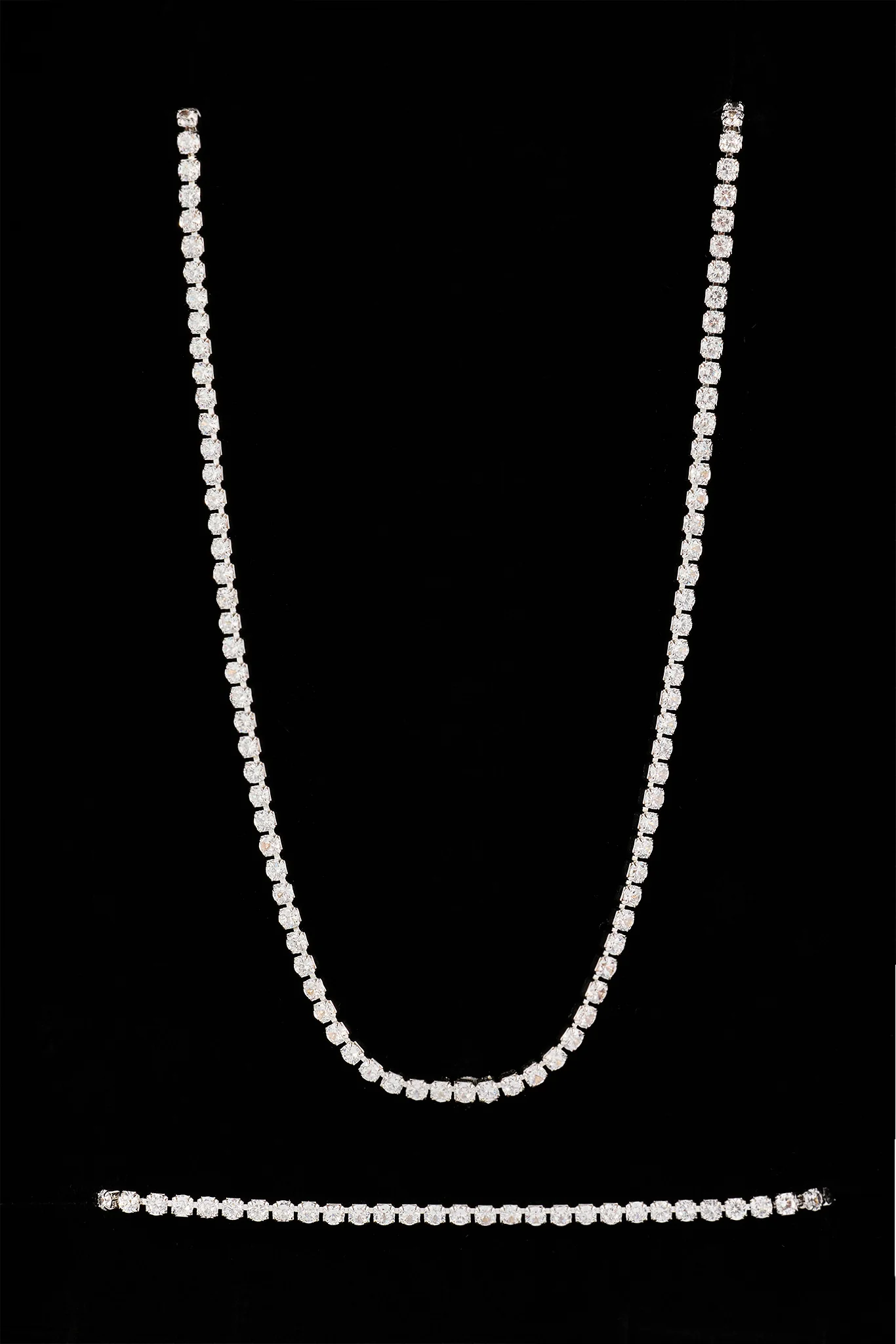 Micro Tennis Chain & Bracelet - 2.5mm - Image 4