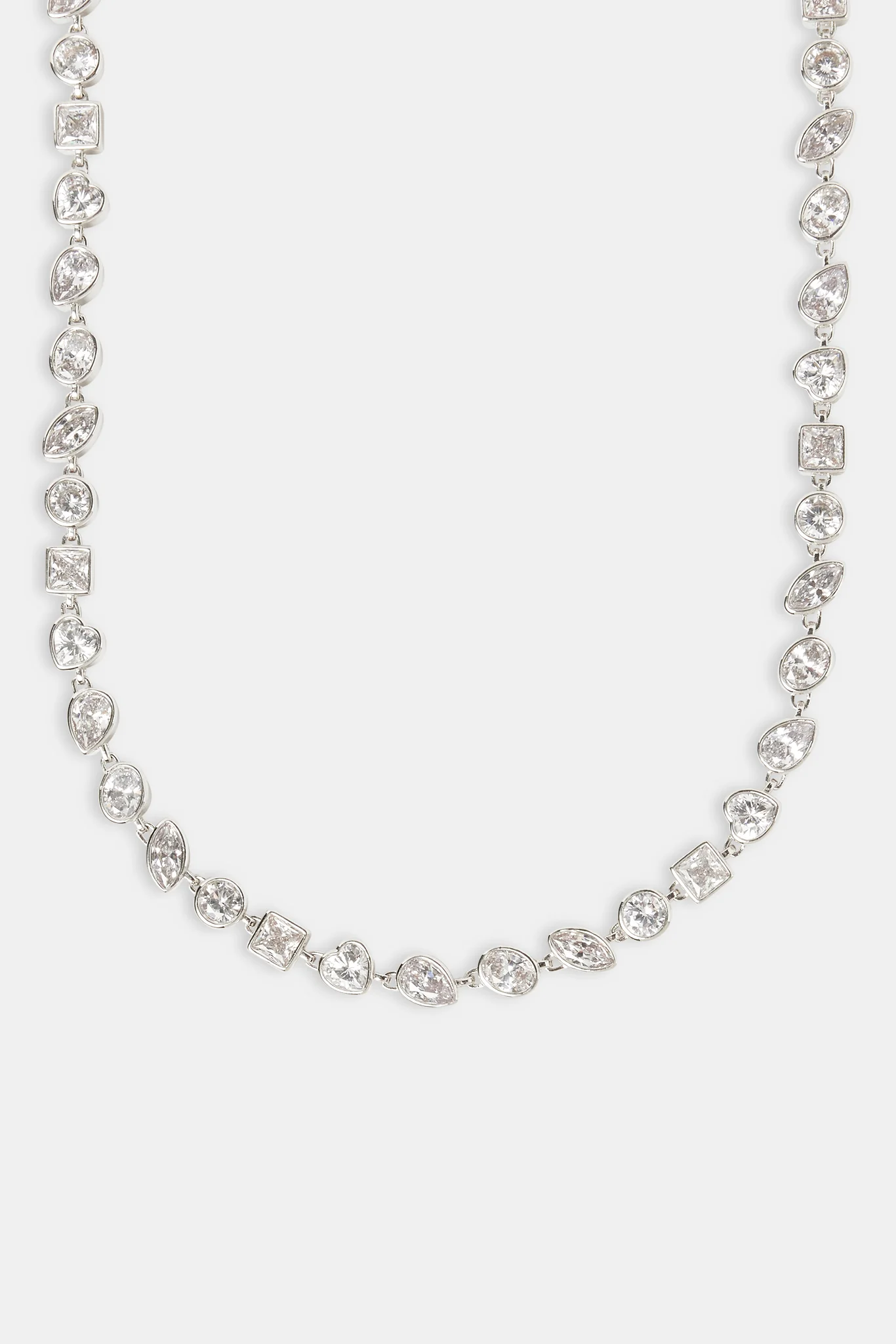 Mixed Shape Gem Chain - 8mm - Image 2