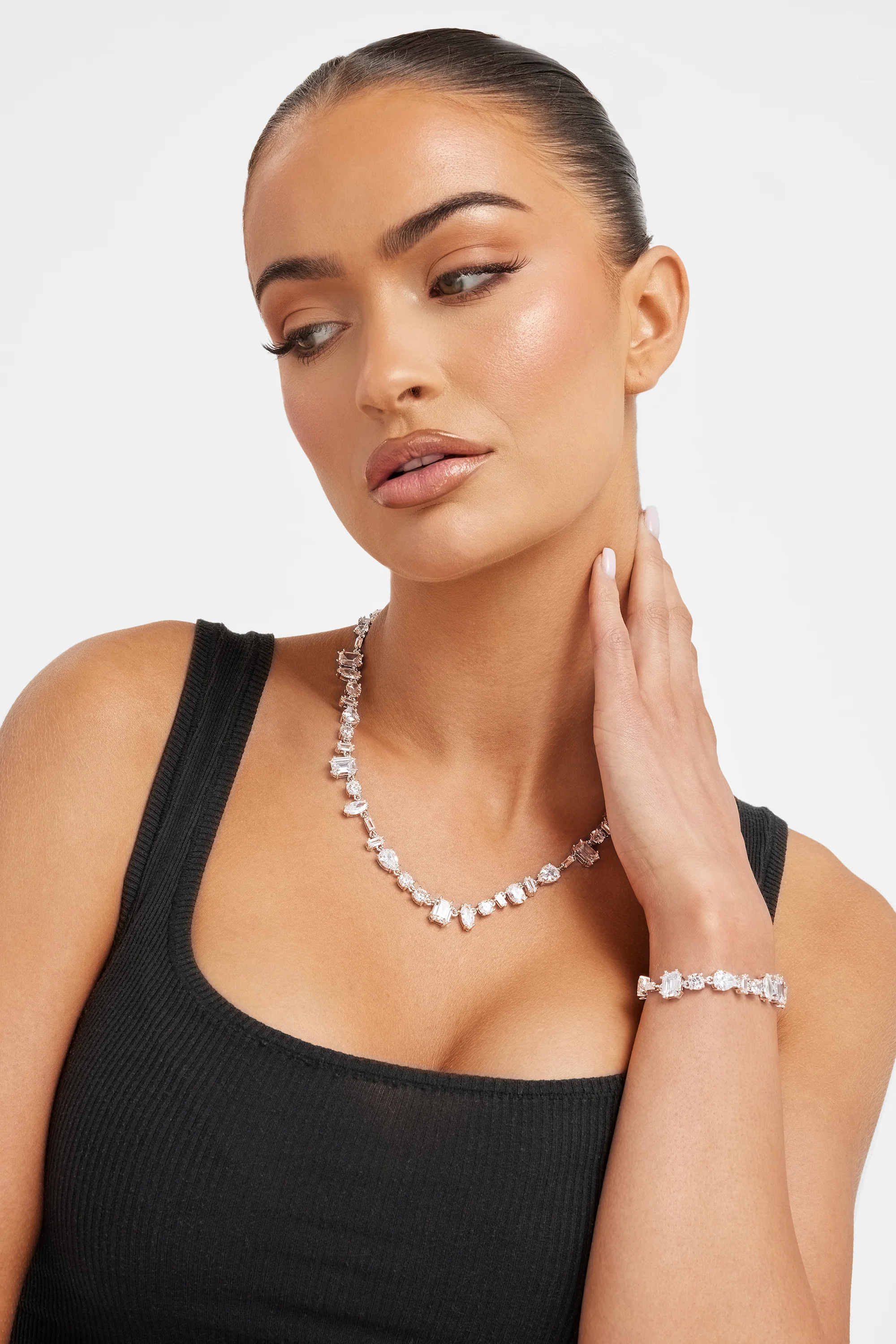 Mixed Shape Tennis Chain - Image 3