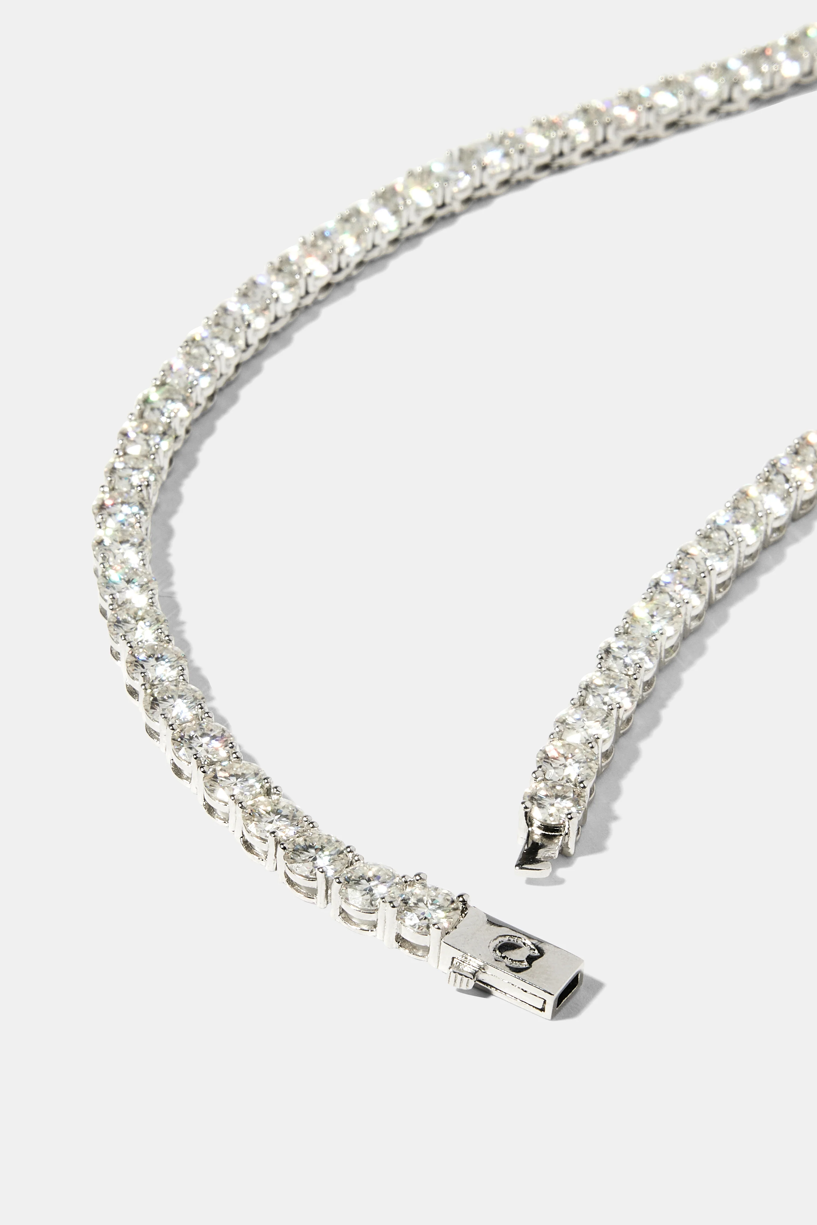 Moissanite 5mm Tennis Chain - Image 2