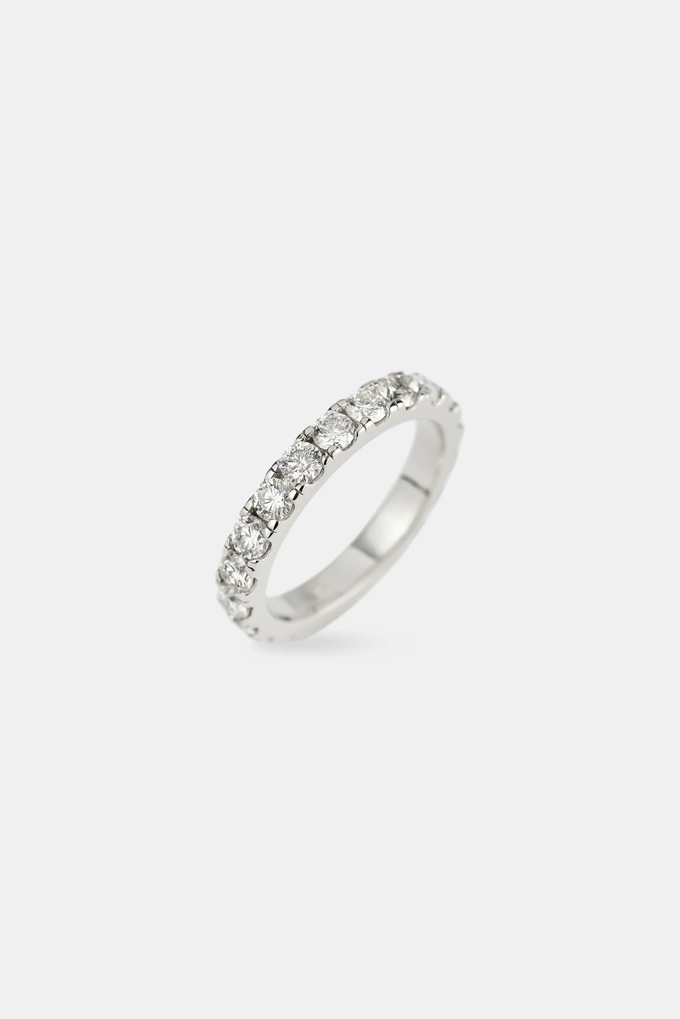 Moissanite Tennis Ring - 3mm - Image 2