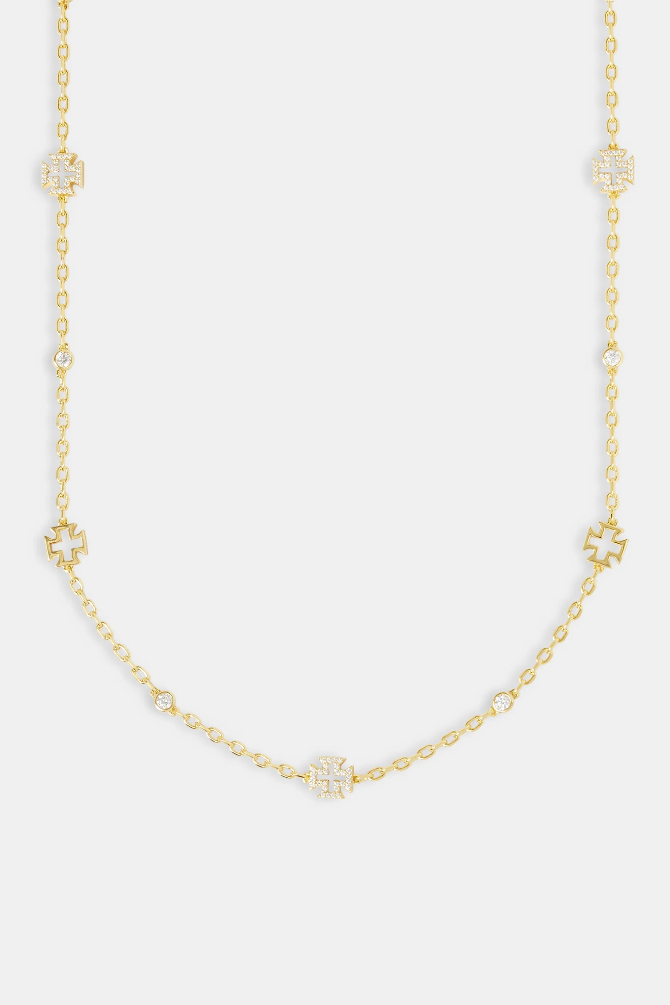 Mother of Pearl Motif Mix Rolo Chain - 8mm - Image 2