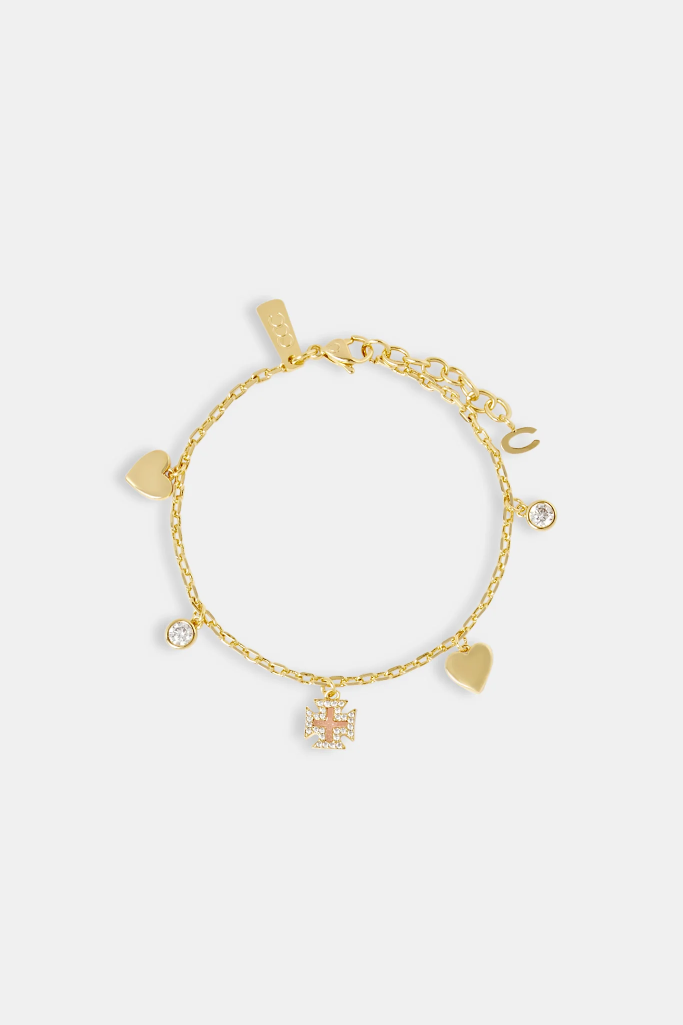 Motif Charm Rolo Bracelet - 8mm - Image 2