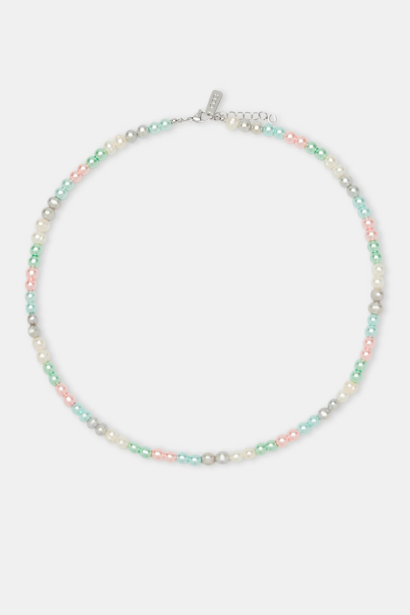 Multi Colour Freshwater Pearl Necklace - 6mm - Image 4