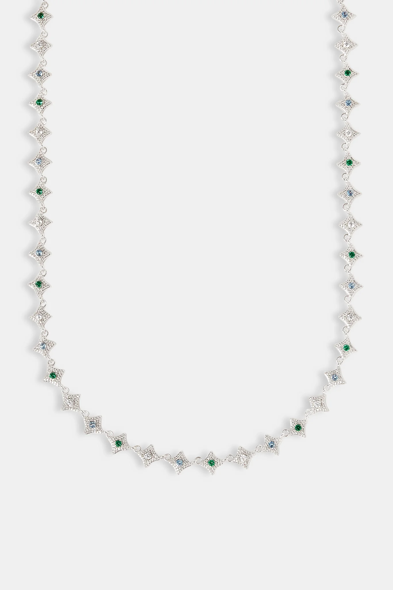 Multi Colour Iced Star Chain - 6mm - Image 2