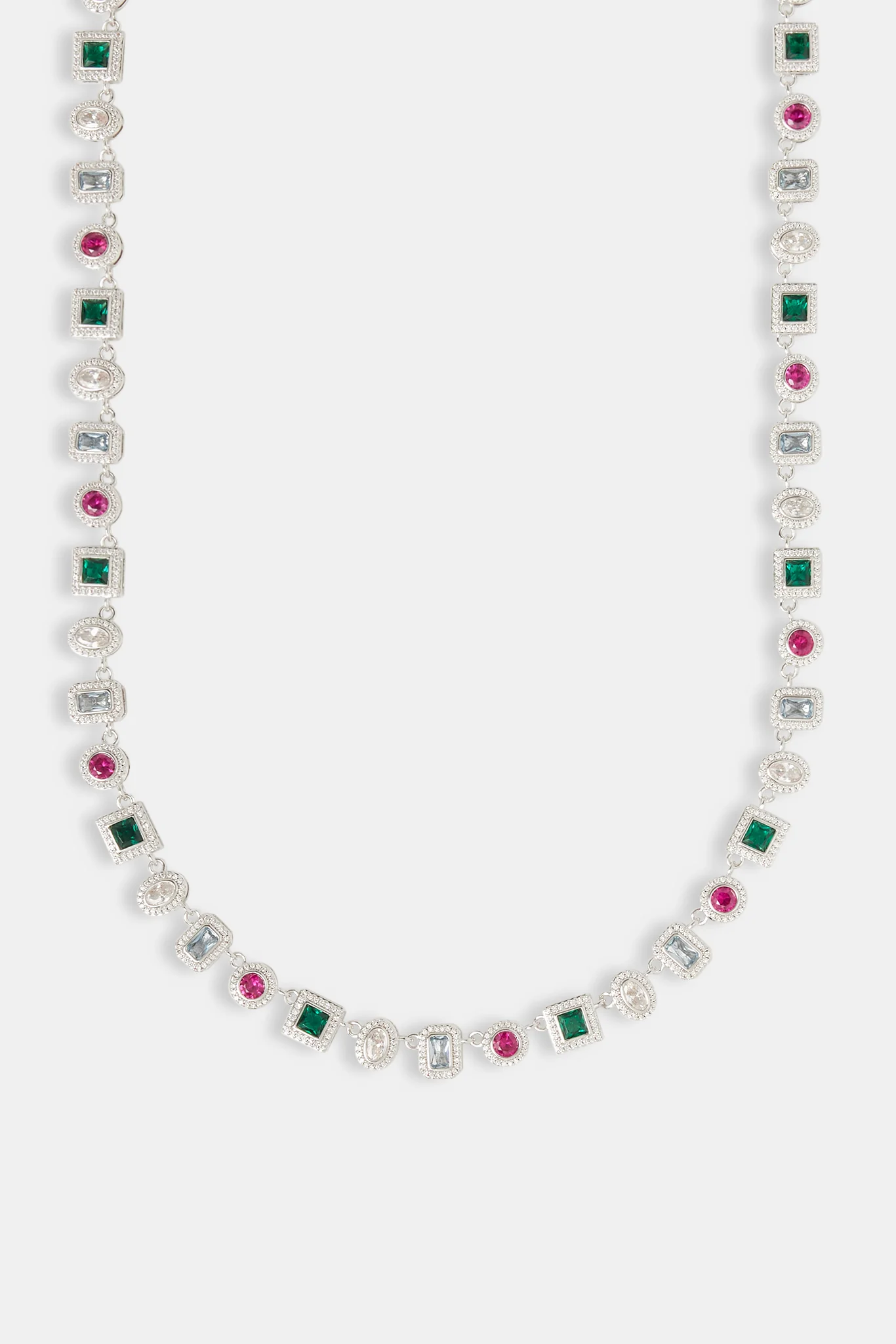 Multi Colour Mixed Shape Cluster Chain - 6mm - Image 2