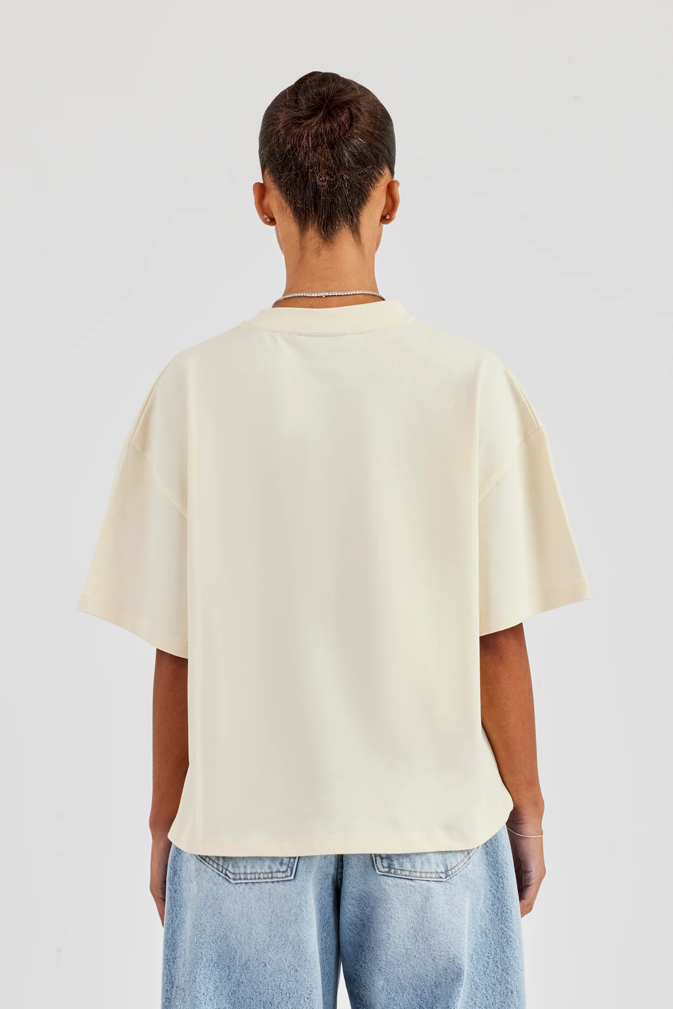 New York C17 Oversized T-Shirt - Yellow - Image 4