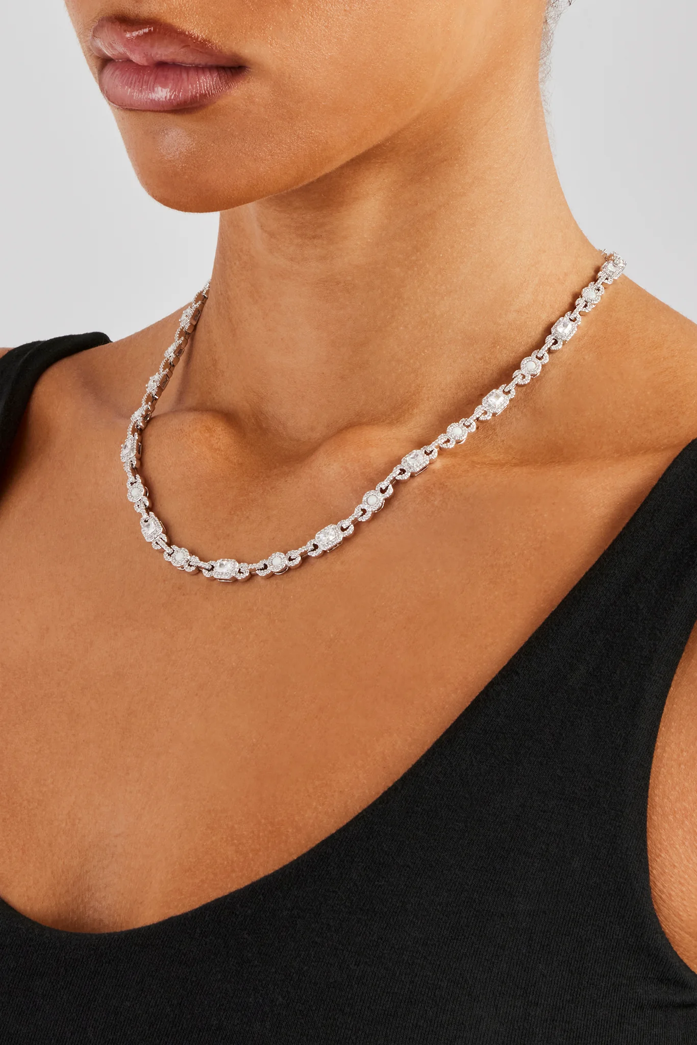 Opal & Baguette Chain - 5mm - Image 3